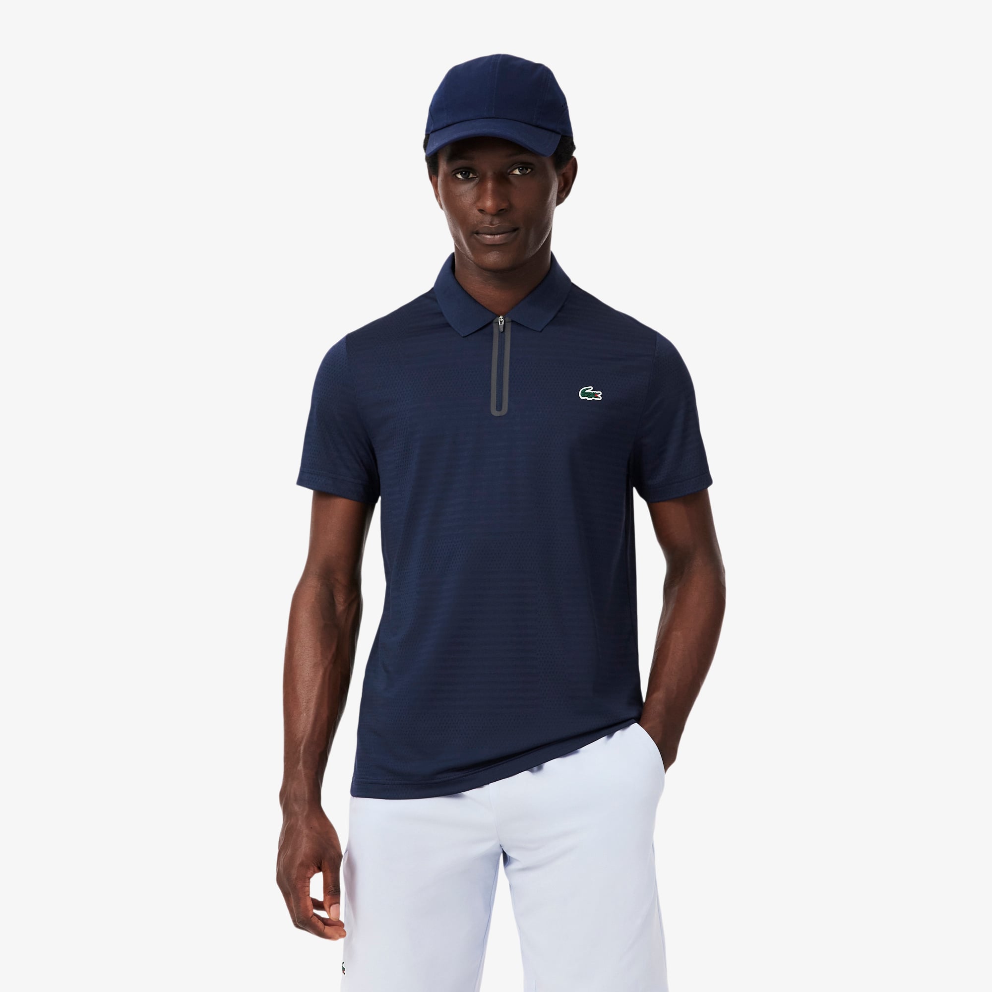Lacoste SPORT Erkek Slim Fit Lacivert Polo