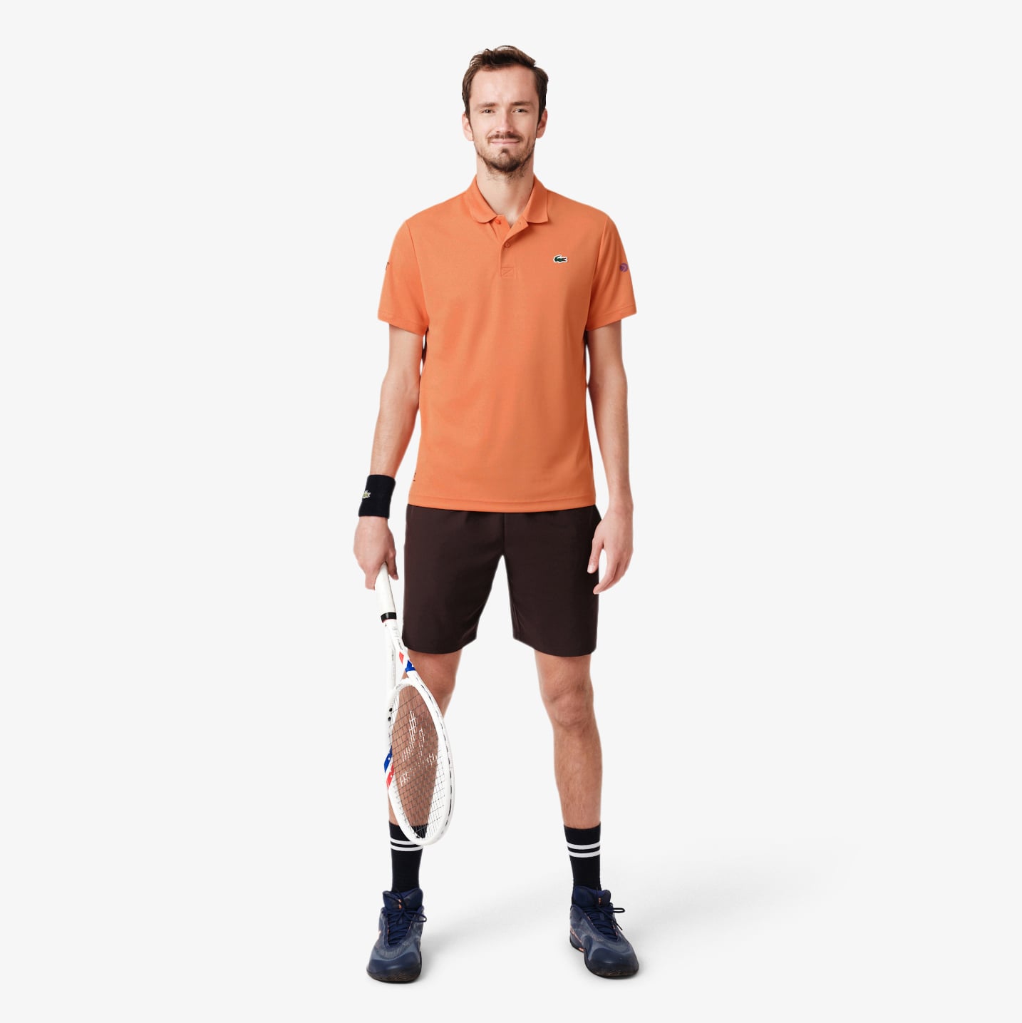 Lacoste Erkek Slim Fit Turuncu Polo görsel 2