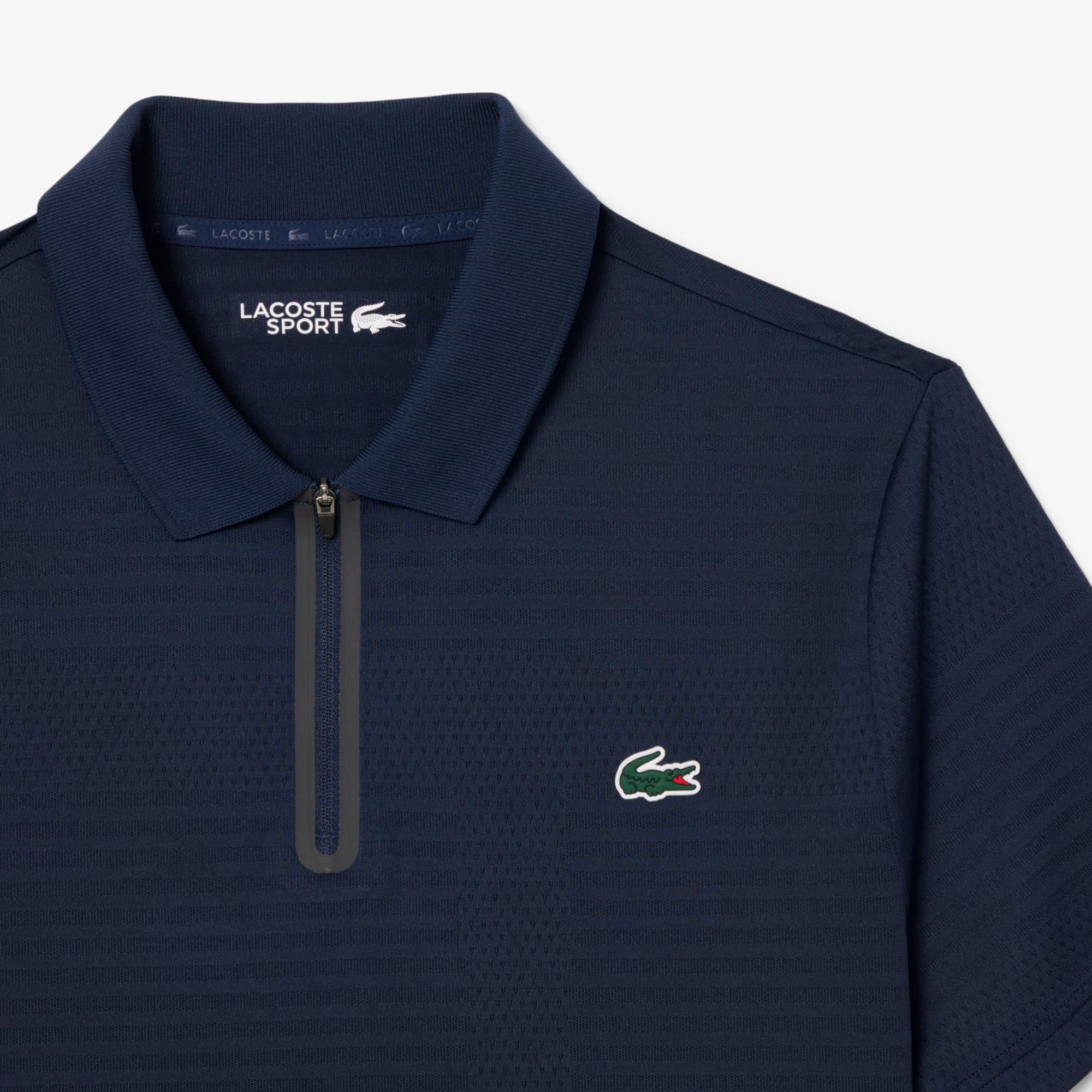Lacoste SPORT Erkek Slim Fit Lacivert Polo görsel 6