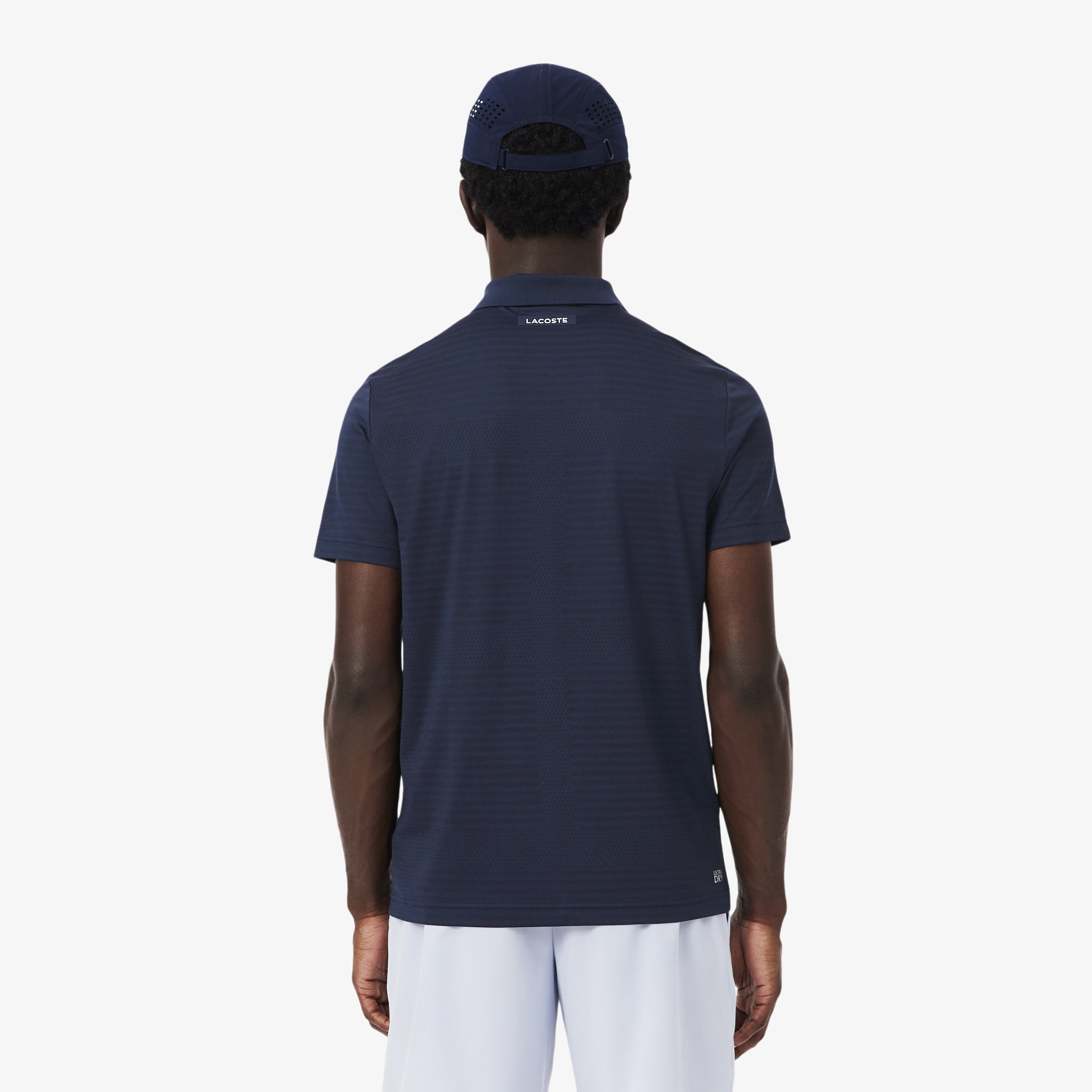 Lacoste SPORT Erkek Slim Fit Lacivert Polo görsel 3