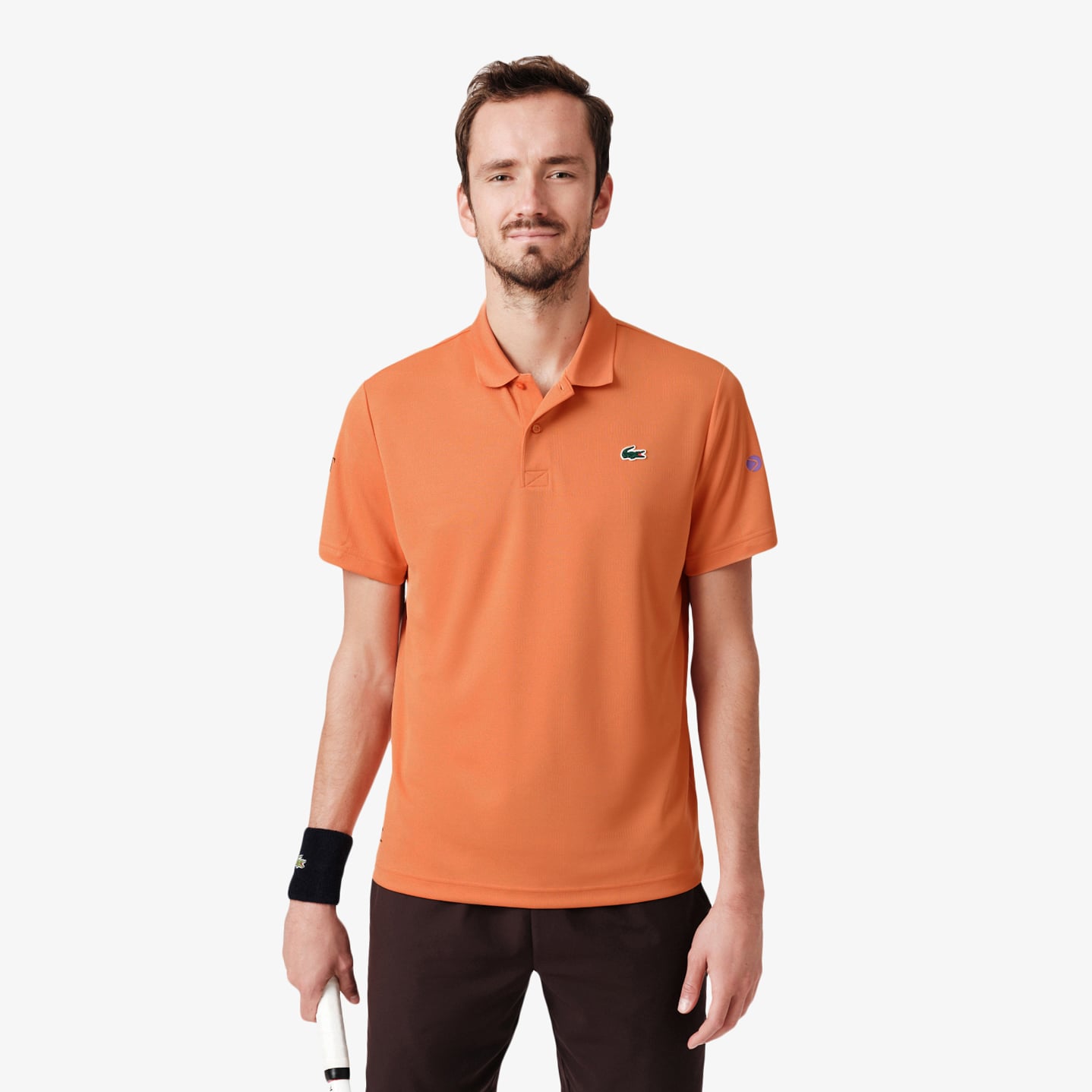 Lacoste Erkek Slim Fit Turuncu Polo