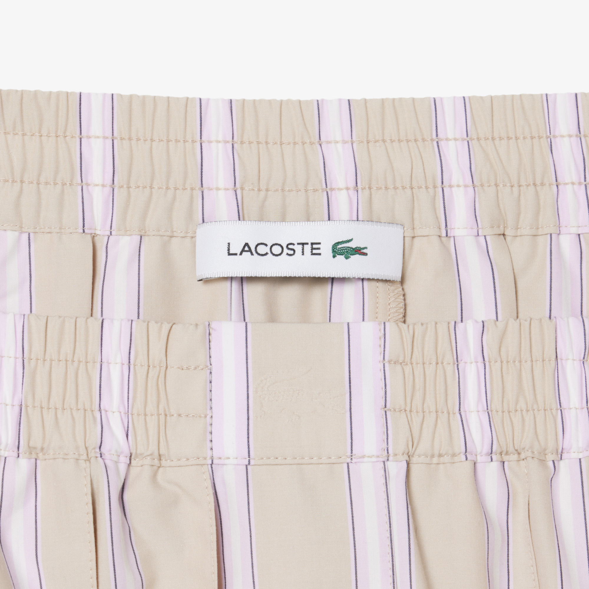 Lacoste Kadın Çizgili Bej Etek görsel 7