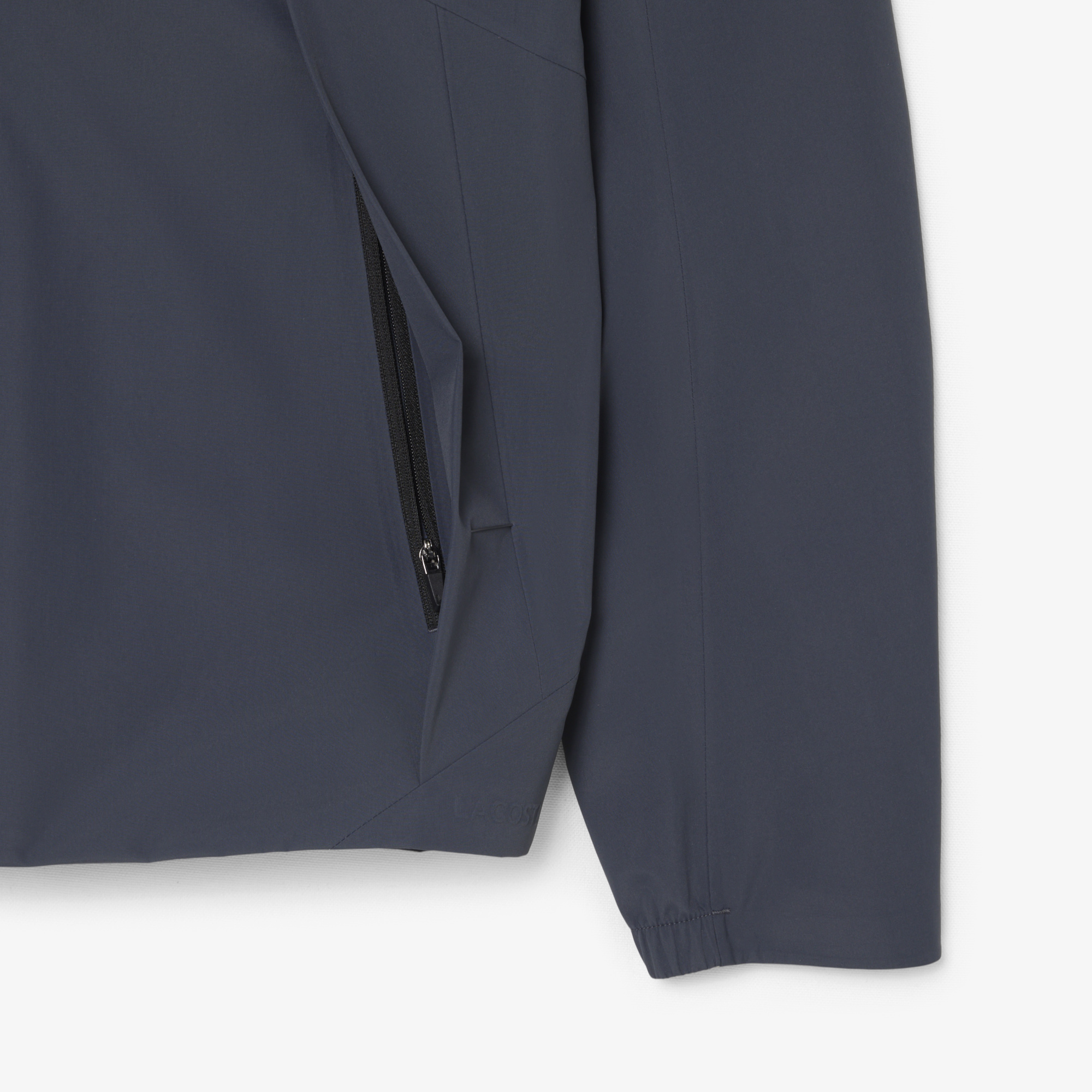 Lacoste Erkek Kapüşonlu Lacivert Yağmurluk görsel 7