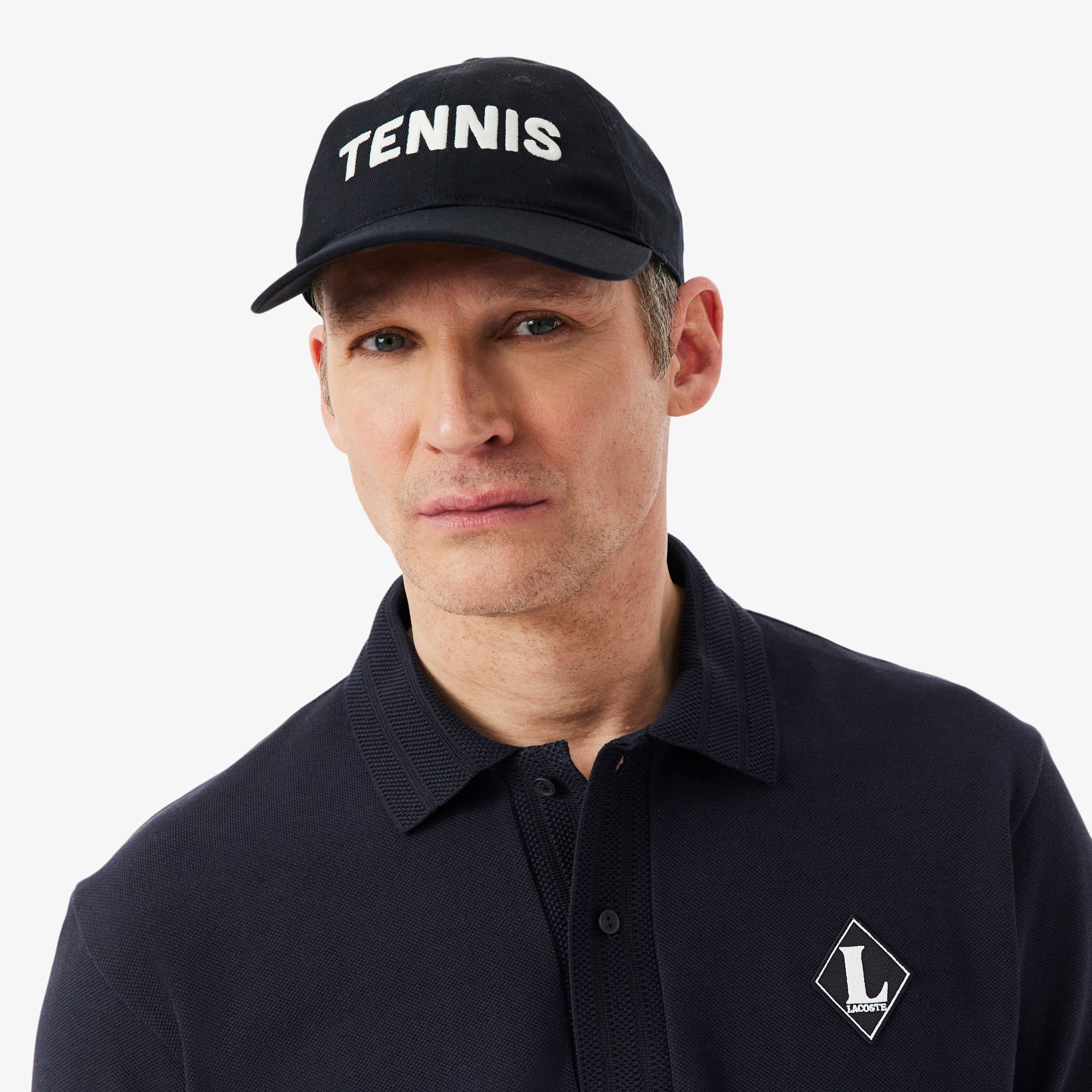 Lacoste Erkek Classic Fit Koyu Gri Polo görsel 2