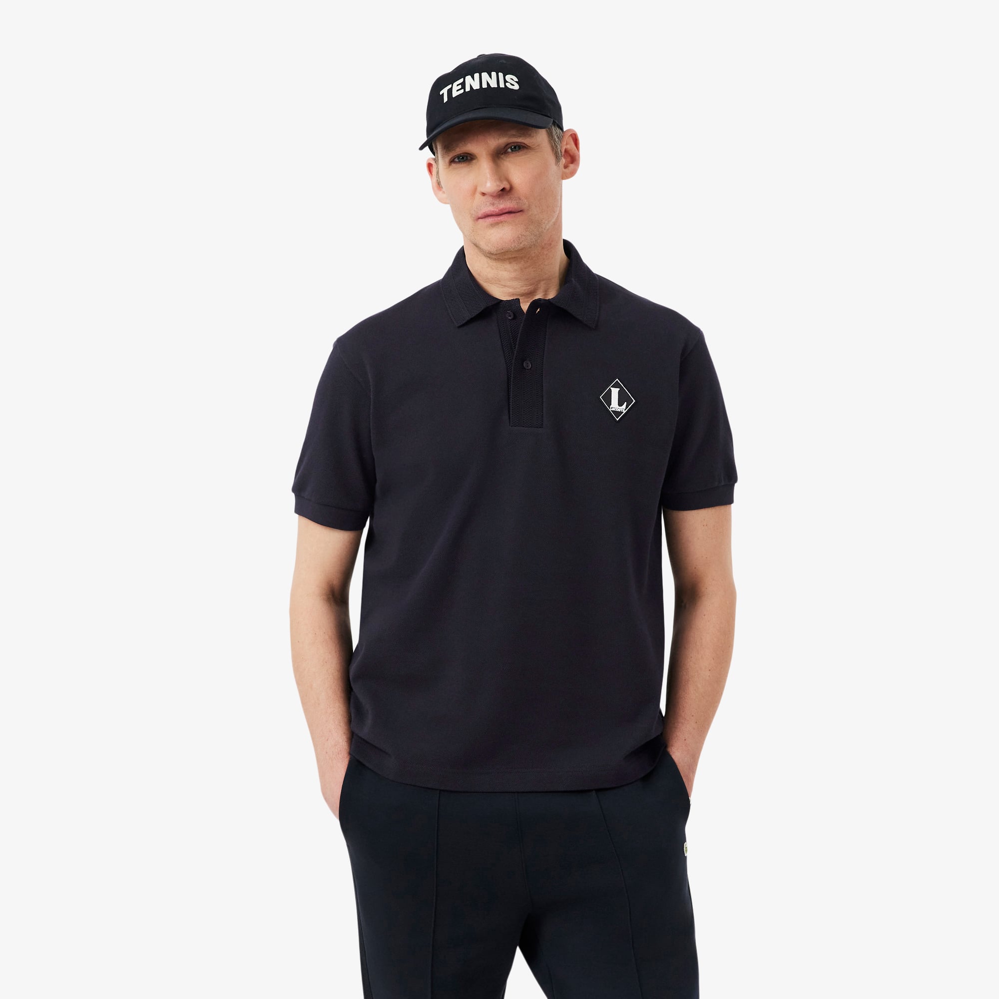Lacoste Erkek Classic Fit Koyu Gri Polo