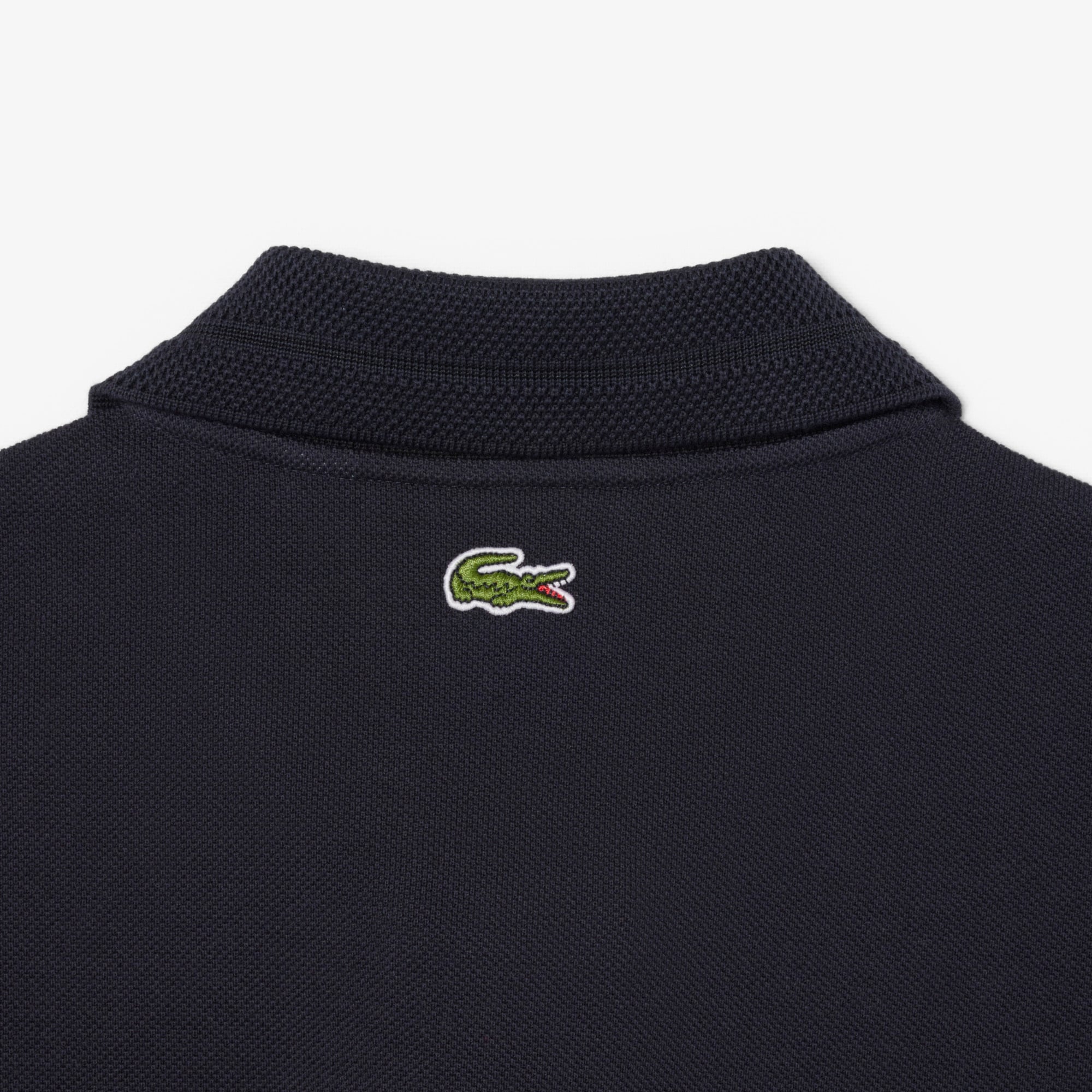 Lacoste Erkek Classic Fit Koyu Gri Polo görsel 7