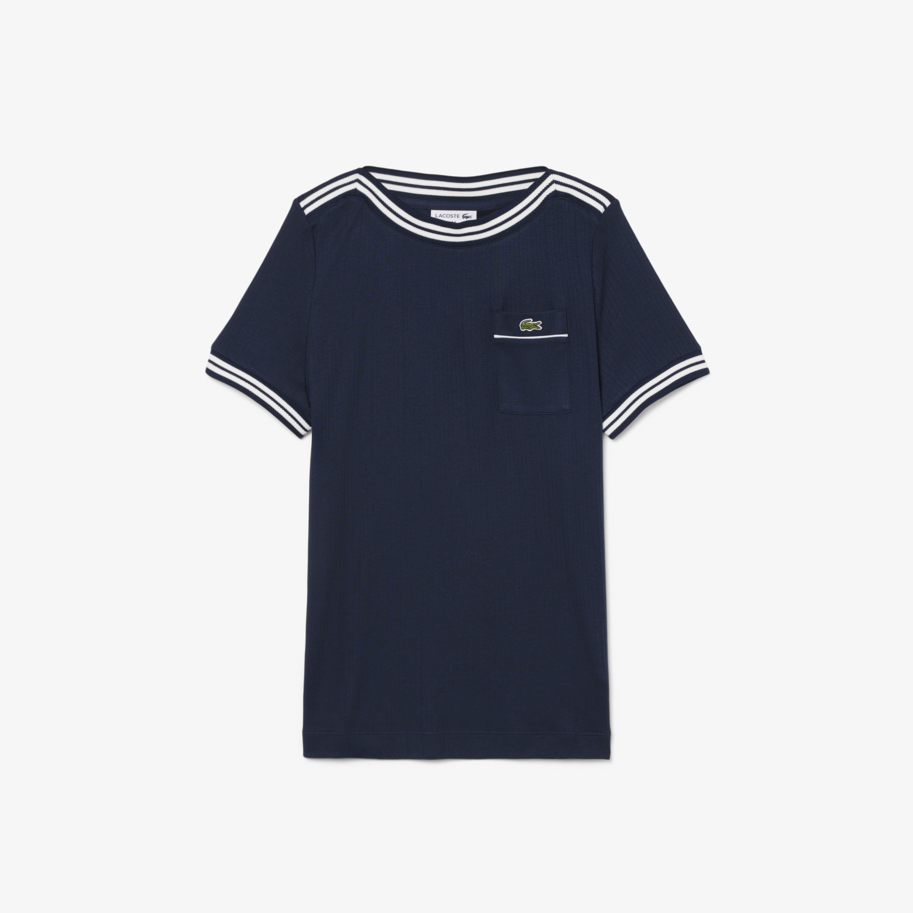 Kadın Regular Fit Bisiklet Yaka Lacivert T-Shirt Kadın Regular Fit Bisiklet Yaka Lacivert T-Shirt
