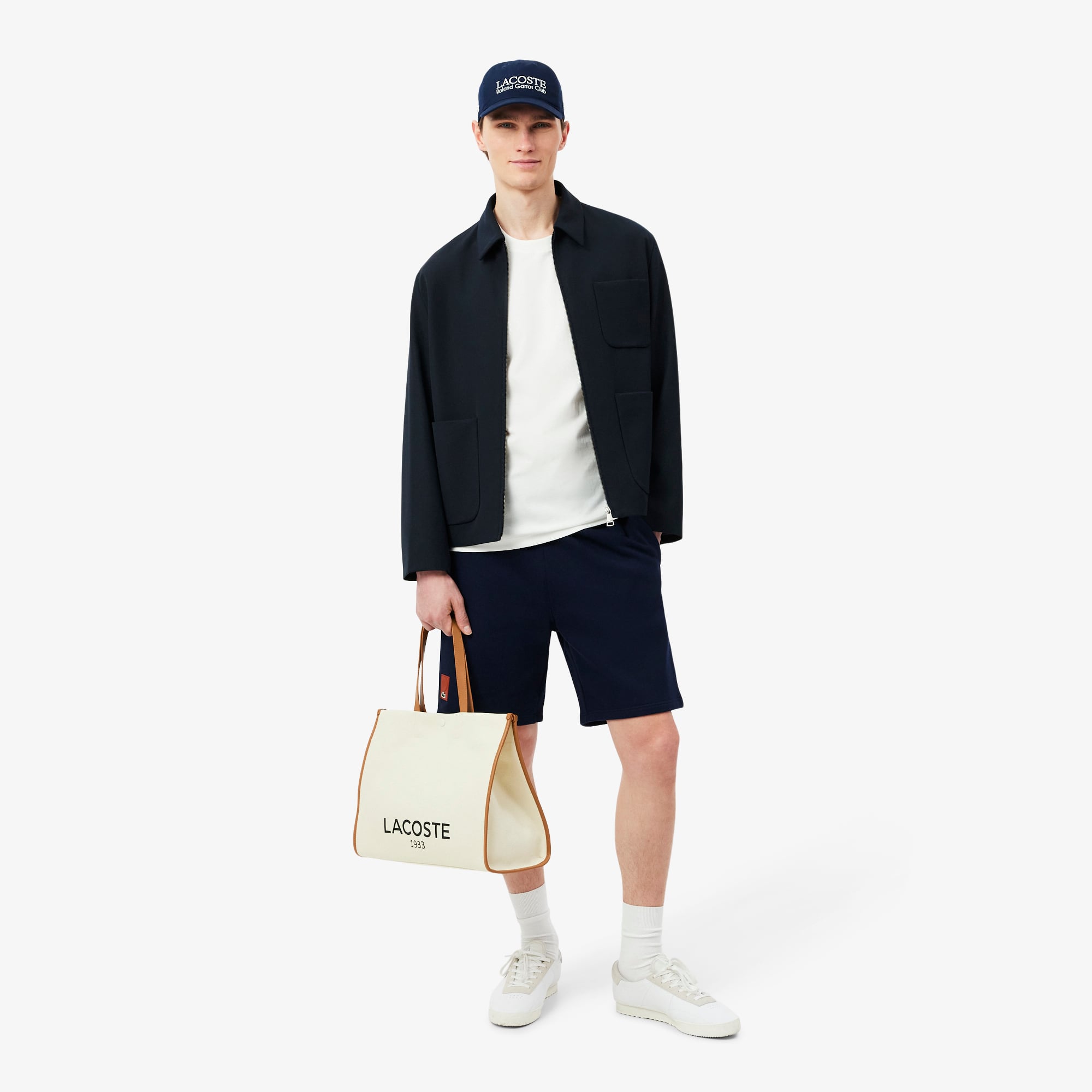 Lacoste Roland-Garros Unisex Lacivert Şapka görsel 4