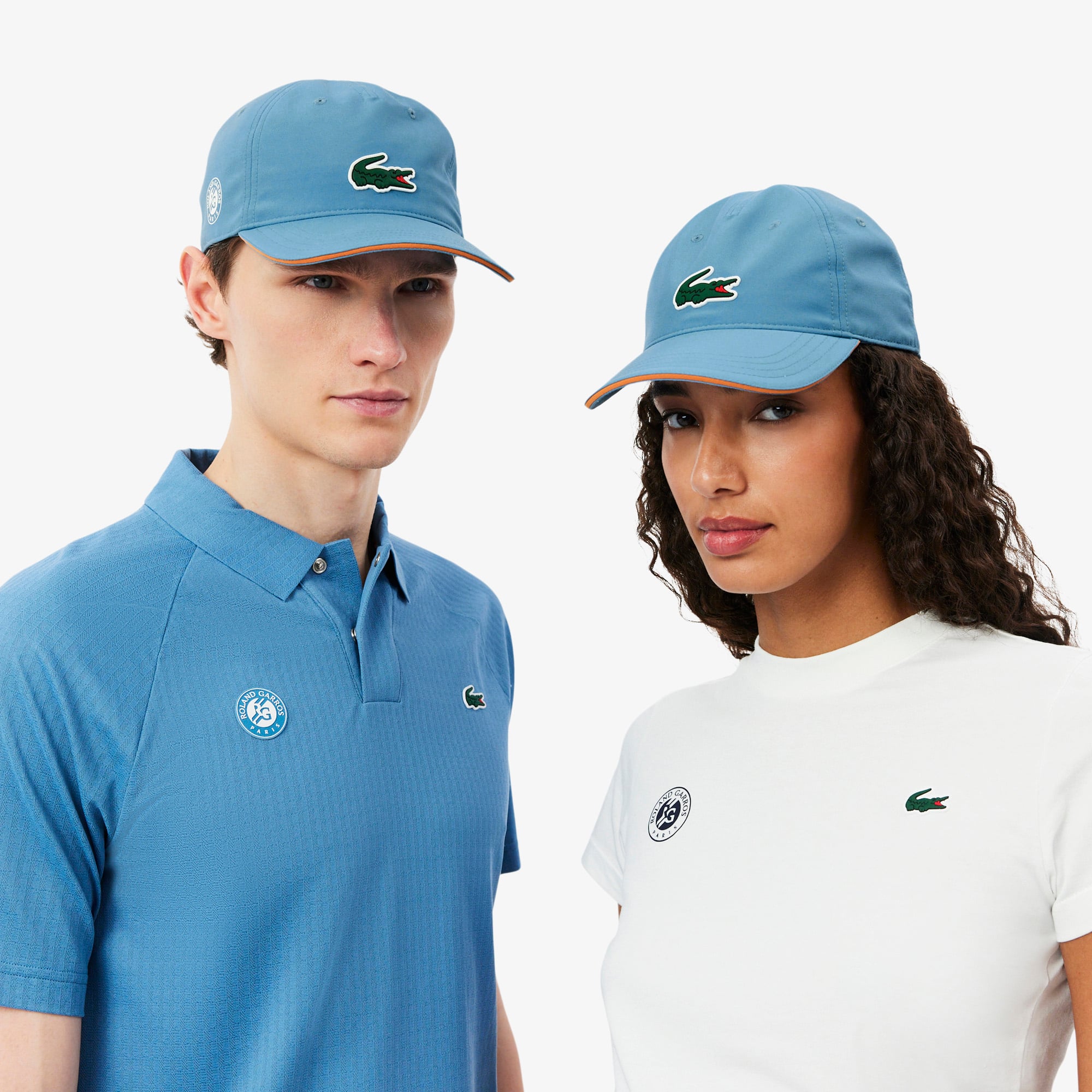 Lacoste Roland-Garros Unisex Mavi Şapka görsel 7
