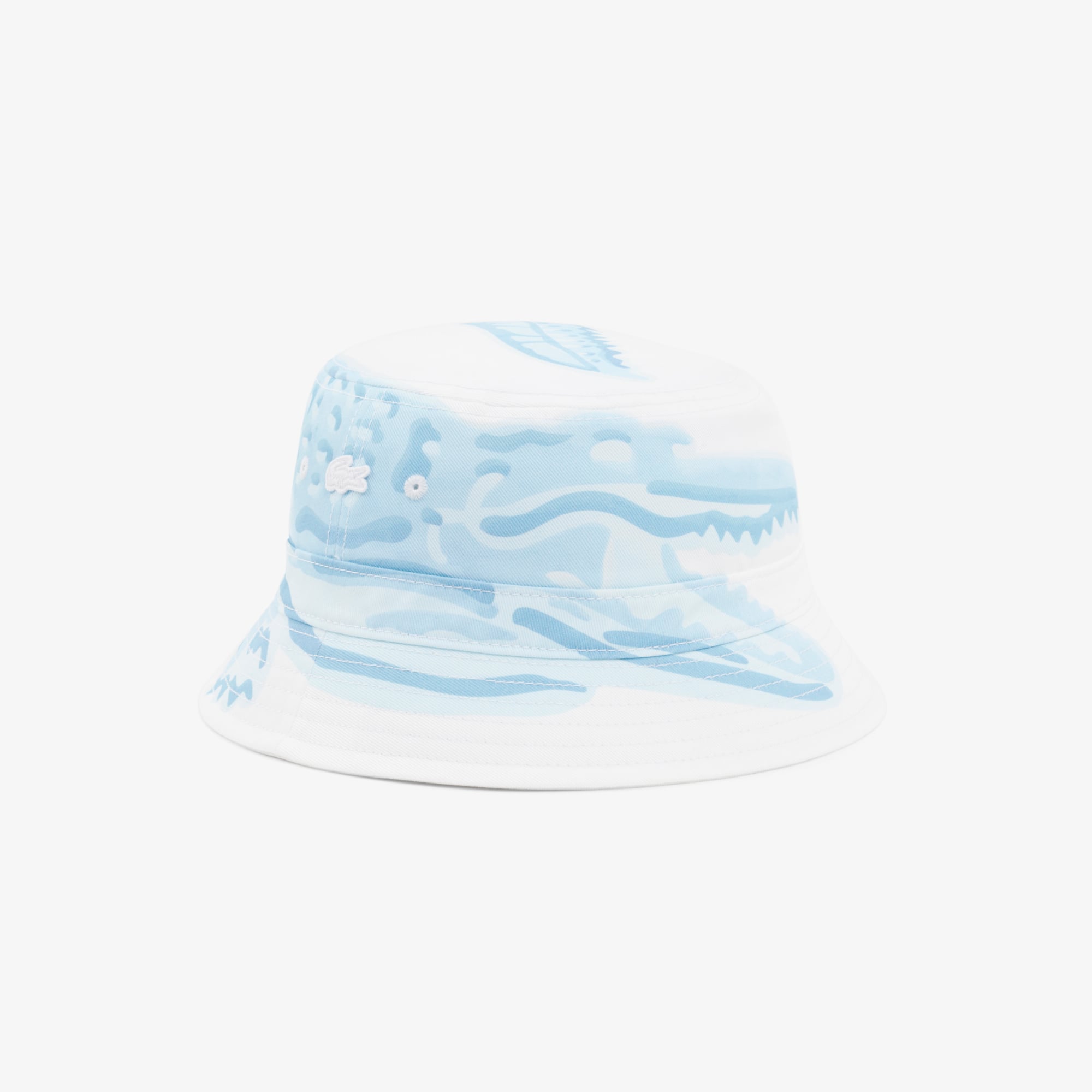 Lacoste Unisex Baskılı Beyaz Şapka