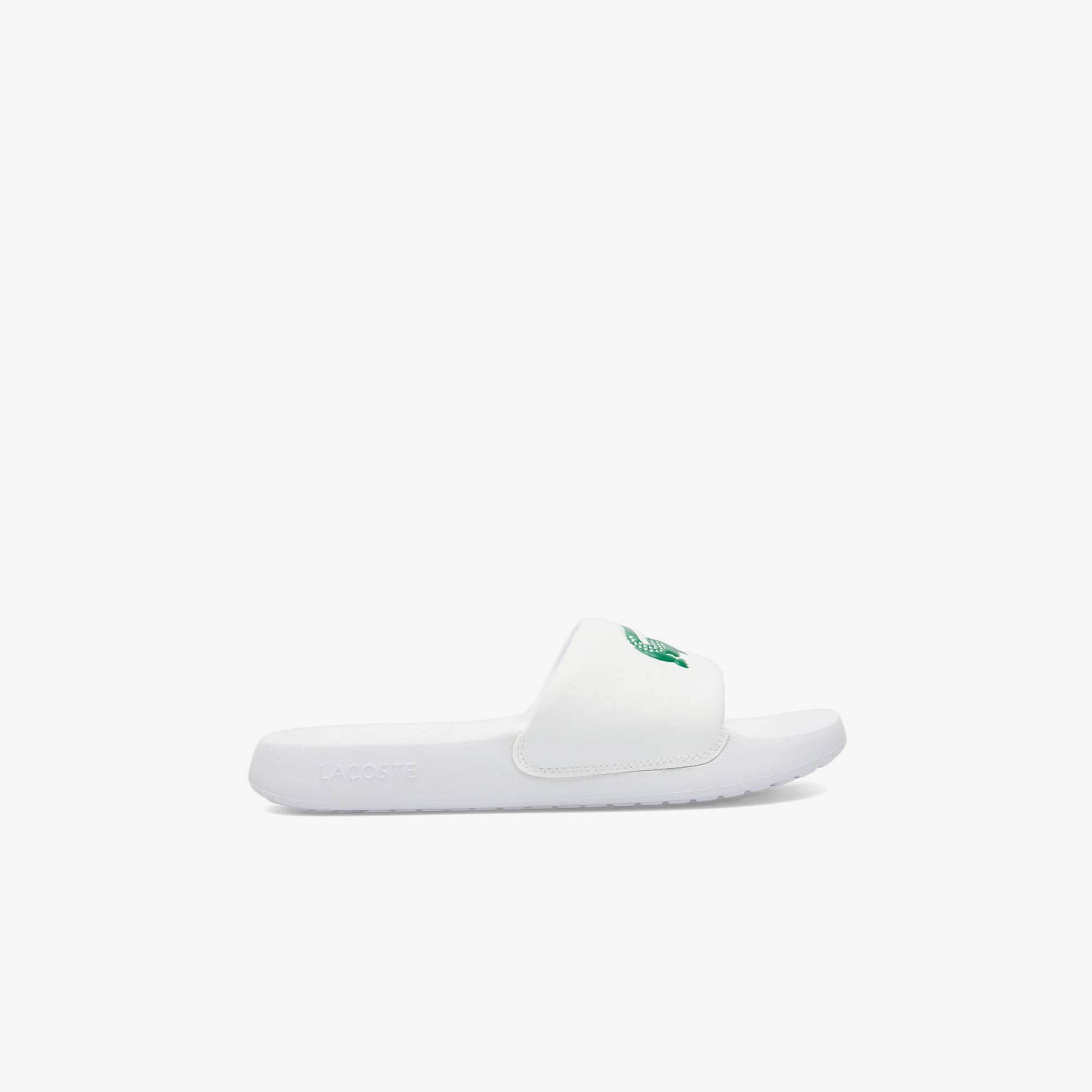 Lacoste Serve Slide Erkek Beyaz Terlik