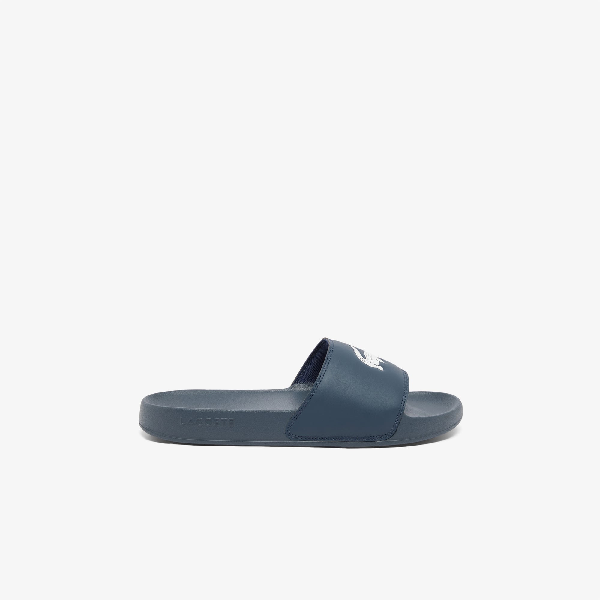 Lacoste Serve Slide Erkek Lacivert Terlik