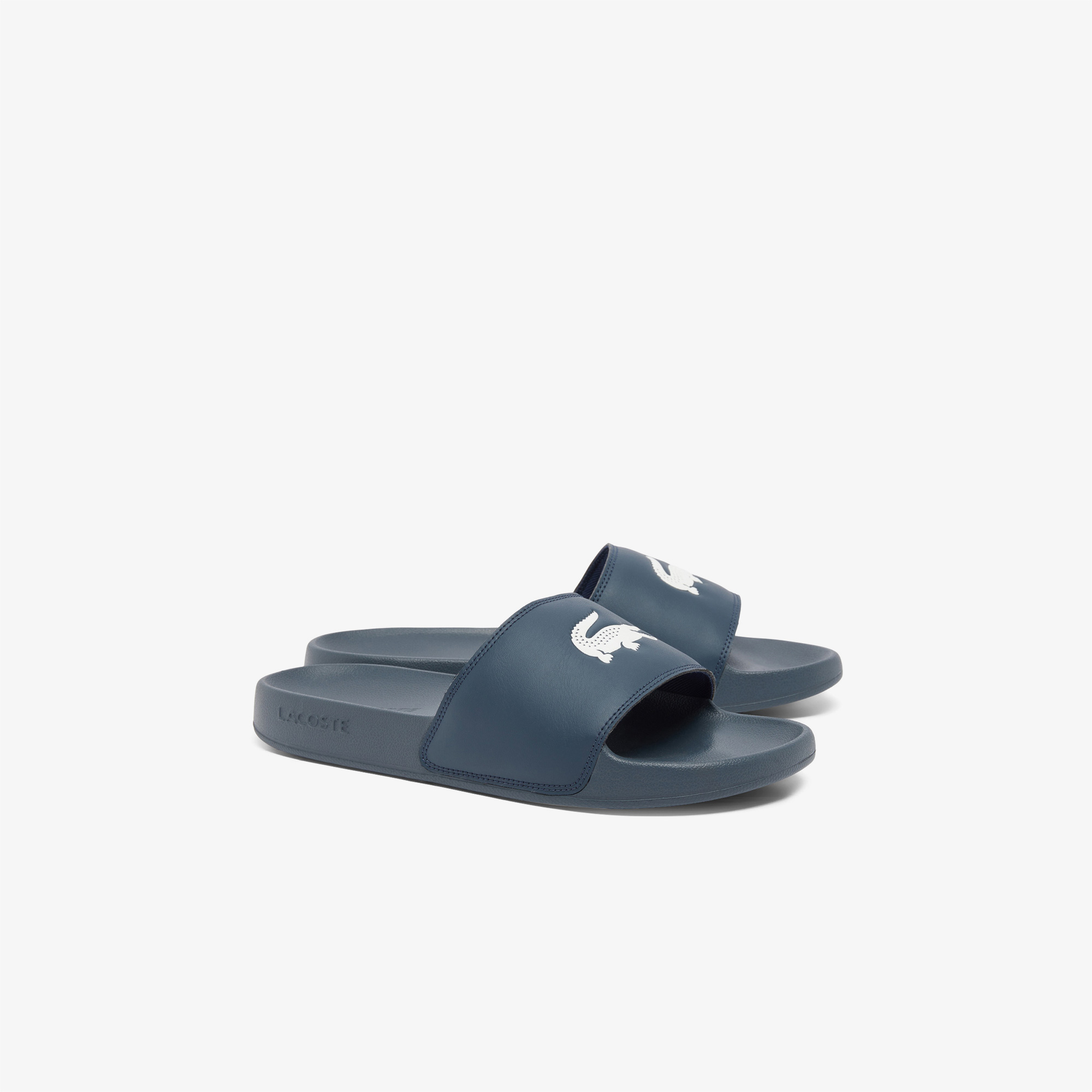 Lacoste Serve Slide Erkek Lacivert Terlik görsel 2