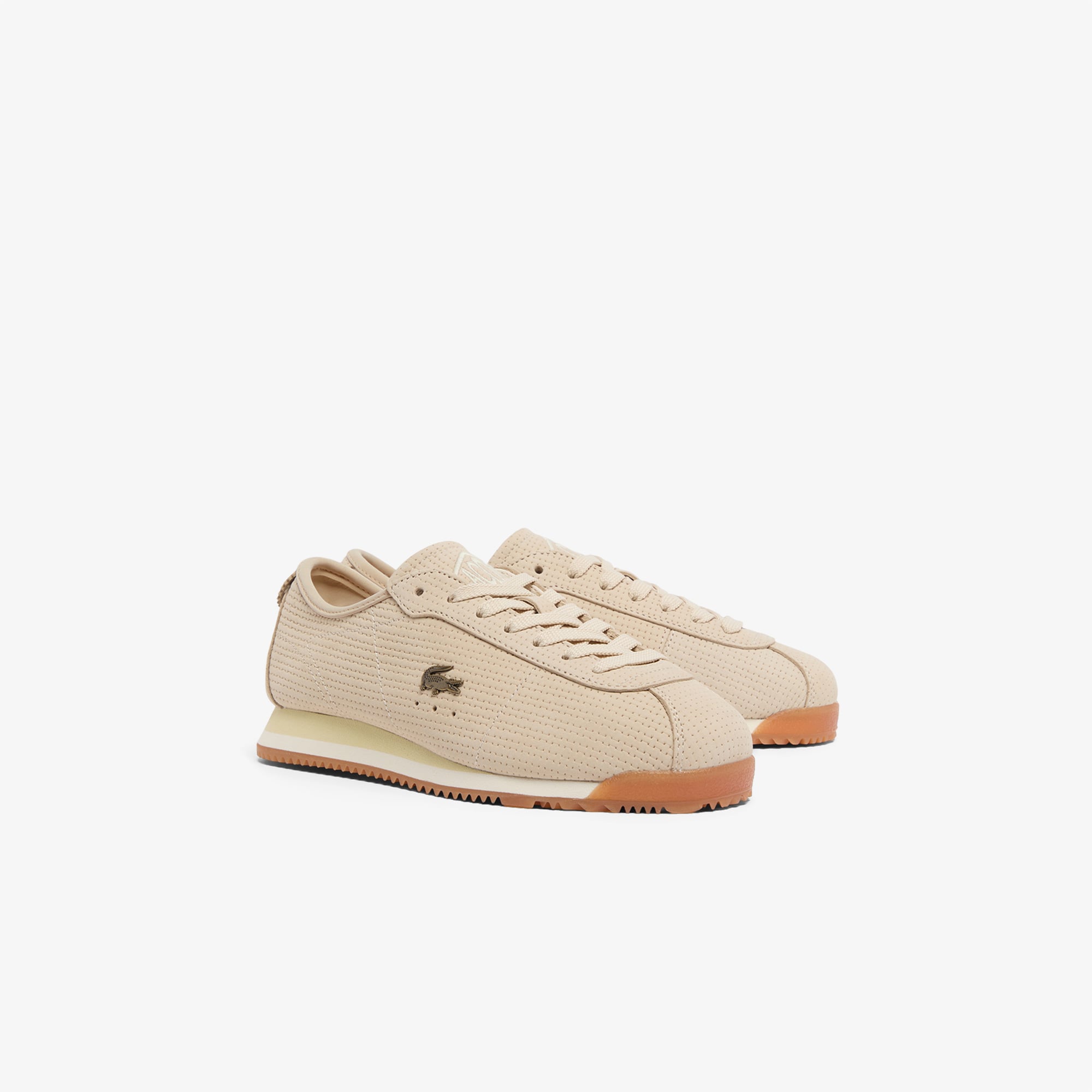 Lacoste Club-Low Kadın Bej Sneaker görsel 2