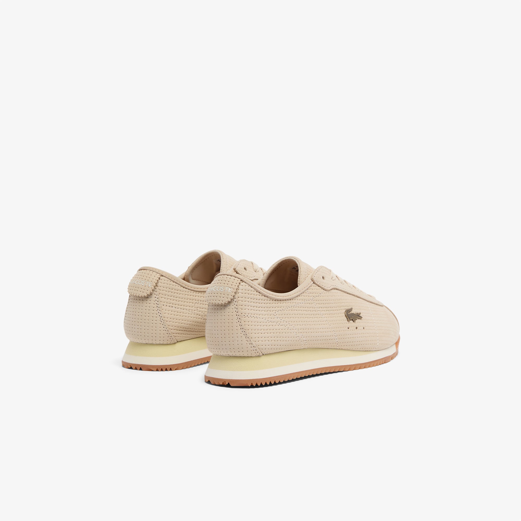 Lacoste Club-Low Kadın Bej Sneaker görsel 3