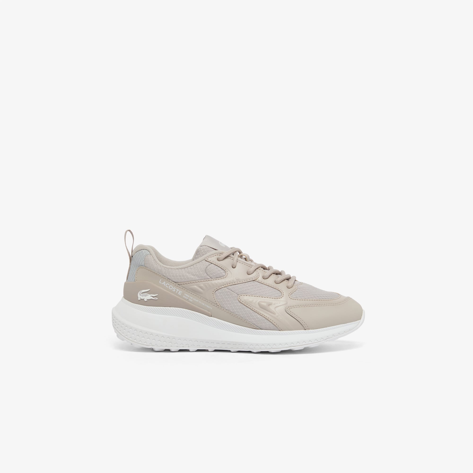 Lacoste L003 Evo Erkek Bej Sneaker