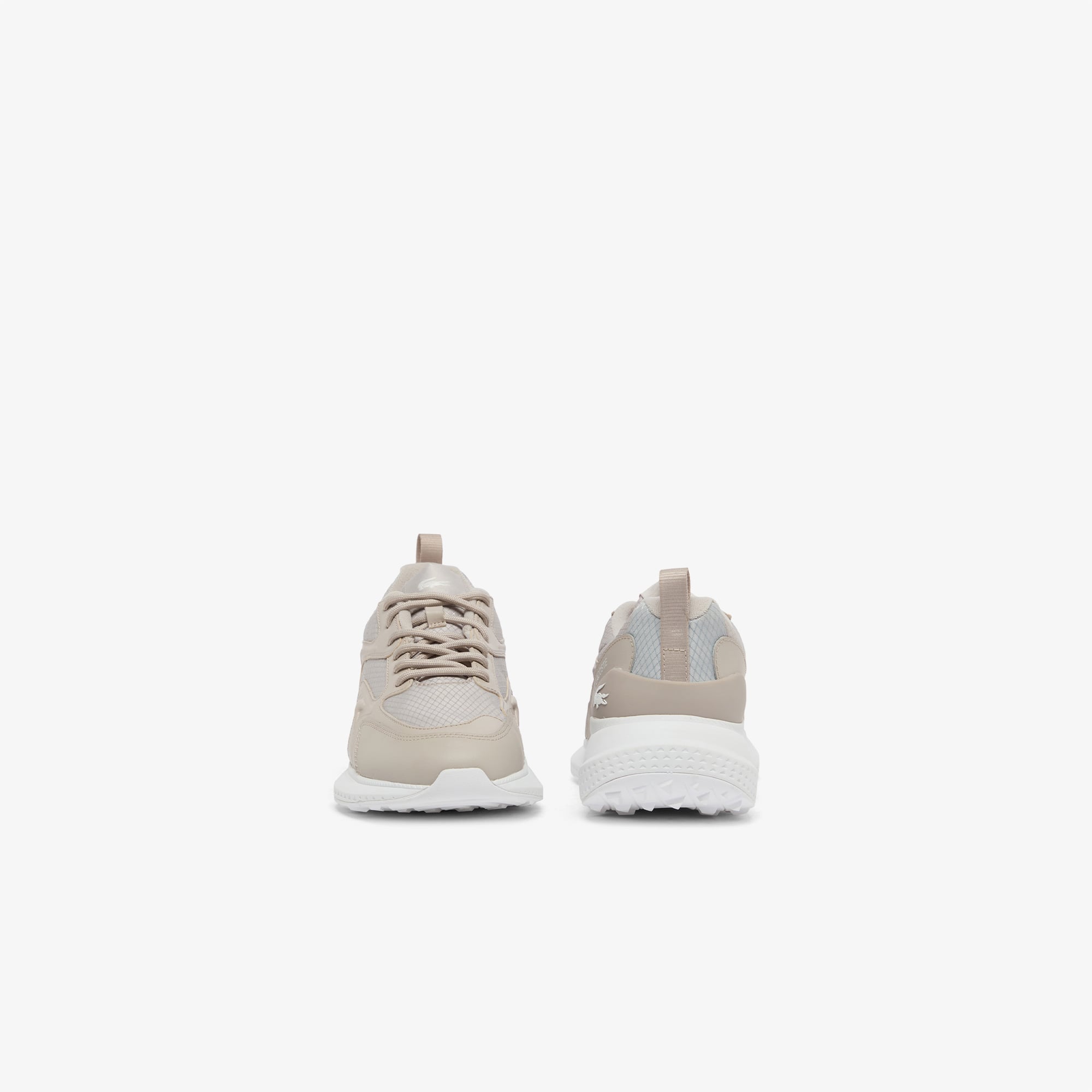 Lacoste L003 Evo Erkek Bej Sneaker görsel 5