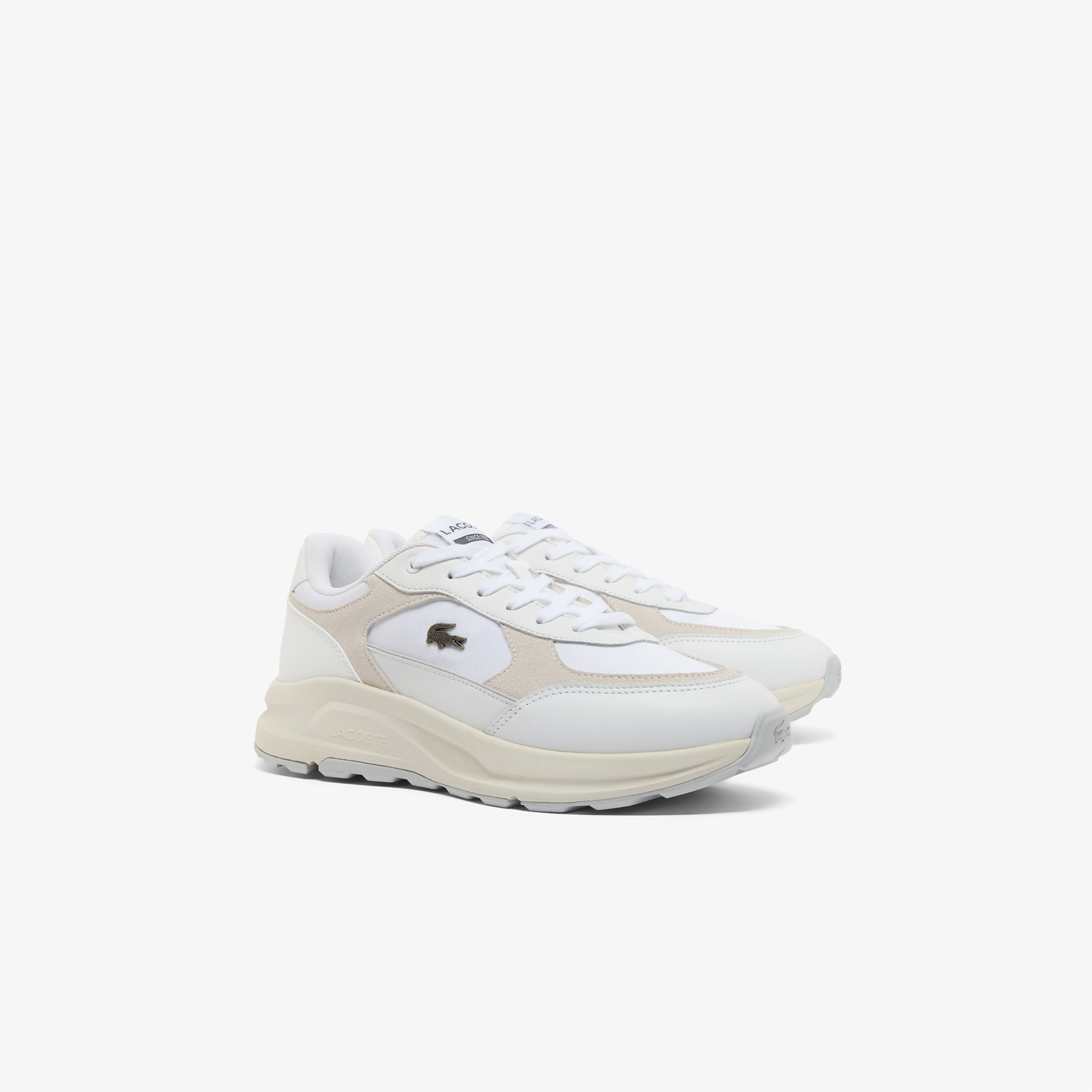 Lacoste Run Set Erkek Beyaz Sneaker görsel 2