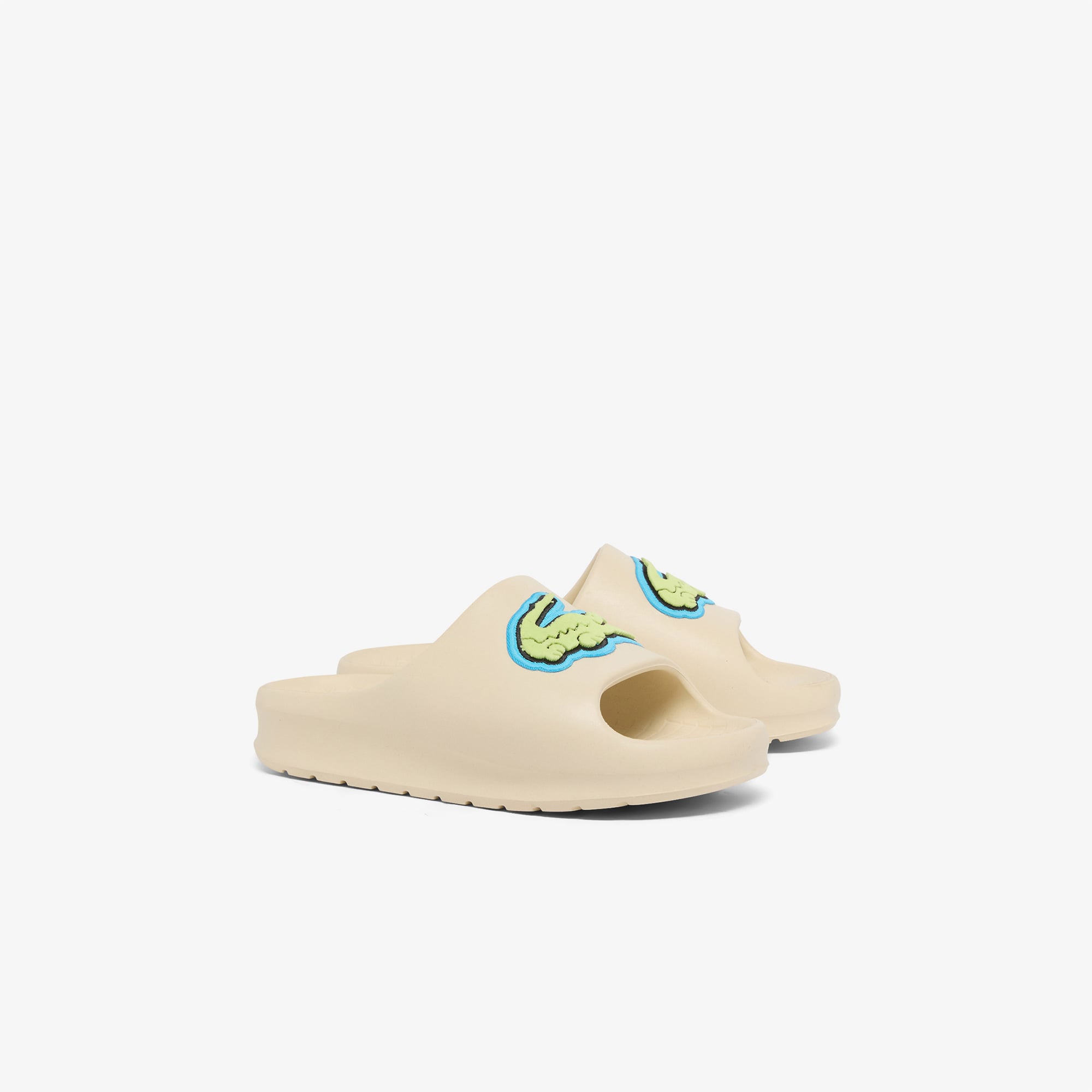 Lacoste Serve Slide 2.0 Kadın Bej Terlik görsel 2