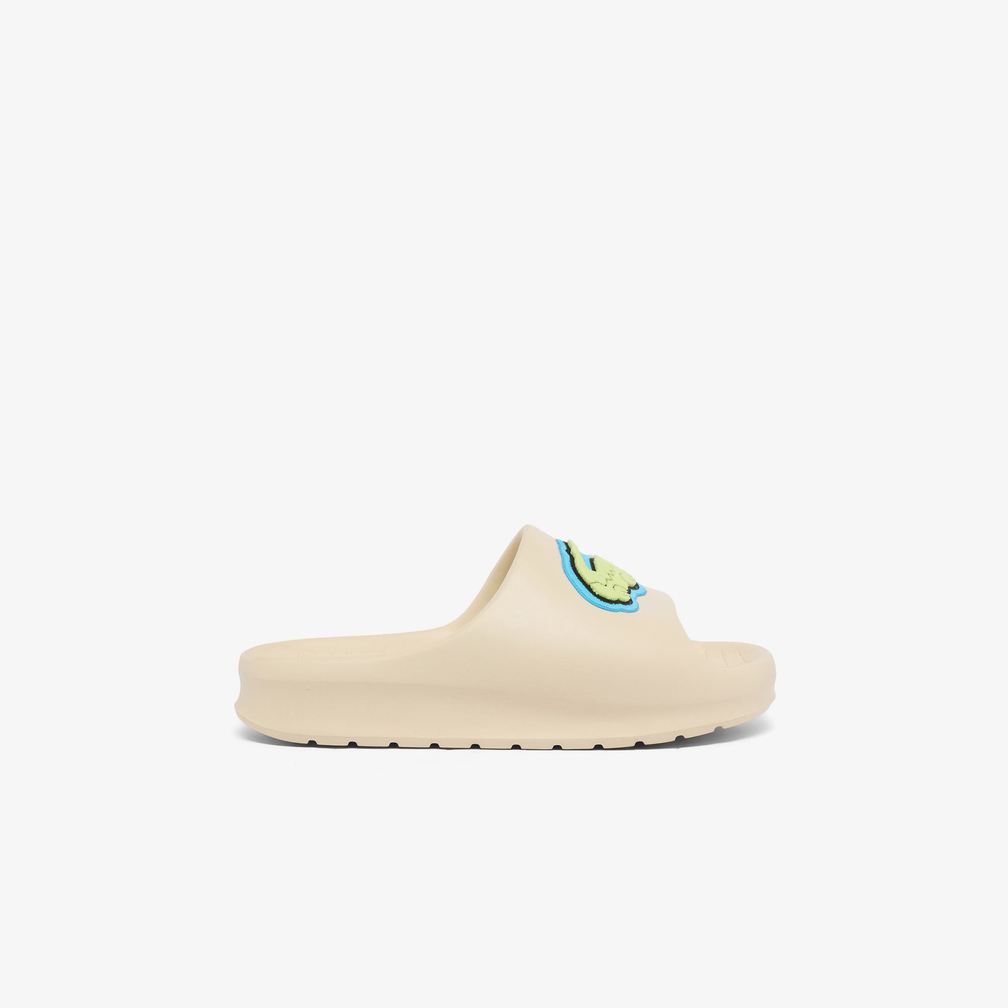 Lacoste Serve Slide 2.0 Kadın Bej Terlik