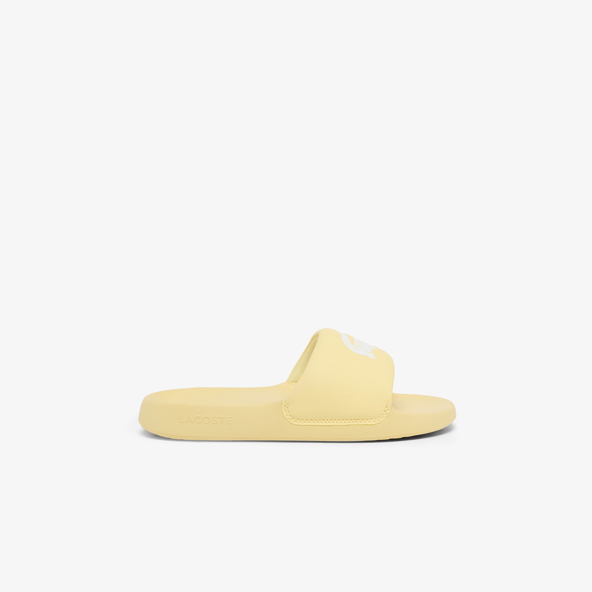 Lacoste Serve Slide 1.0 Kadın Sarı Terlik