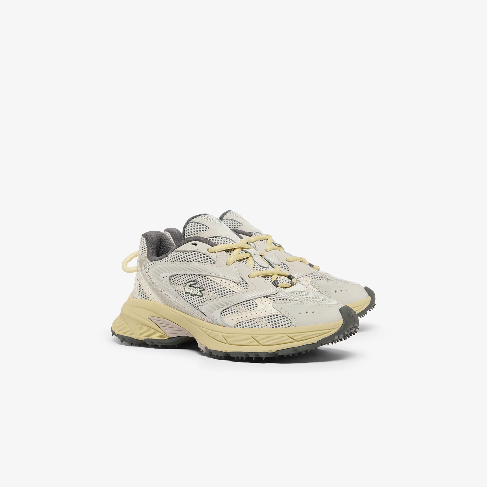 Lacoste L003 Neo Shot Kadın Krem Sneaker görsel 2