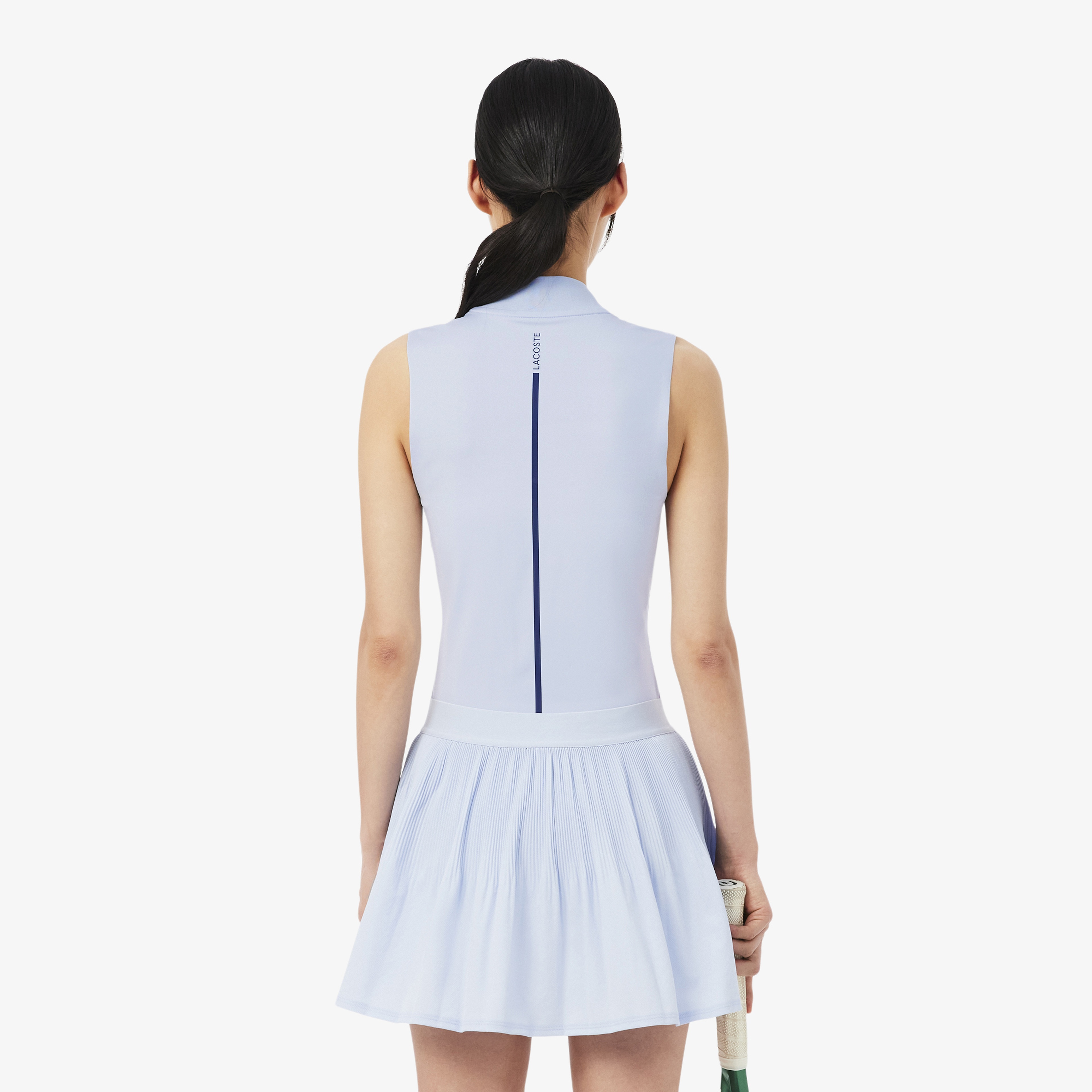 SPORT Kadın Regular Fit Kolsuz Mavi Polo SPORT Kadın Regular Fit Kolsuz Mavi Polo