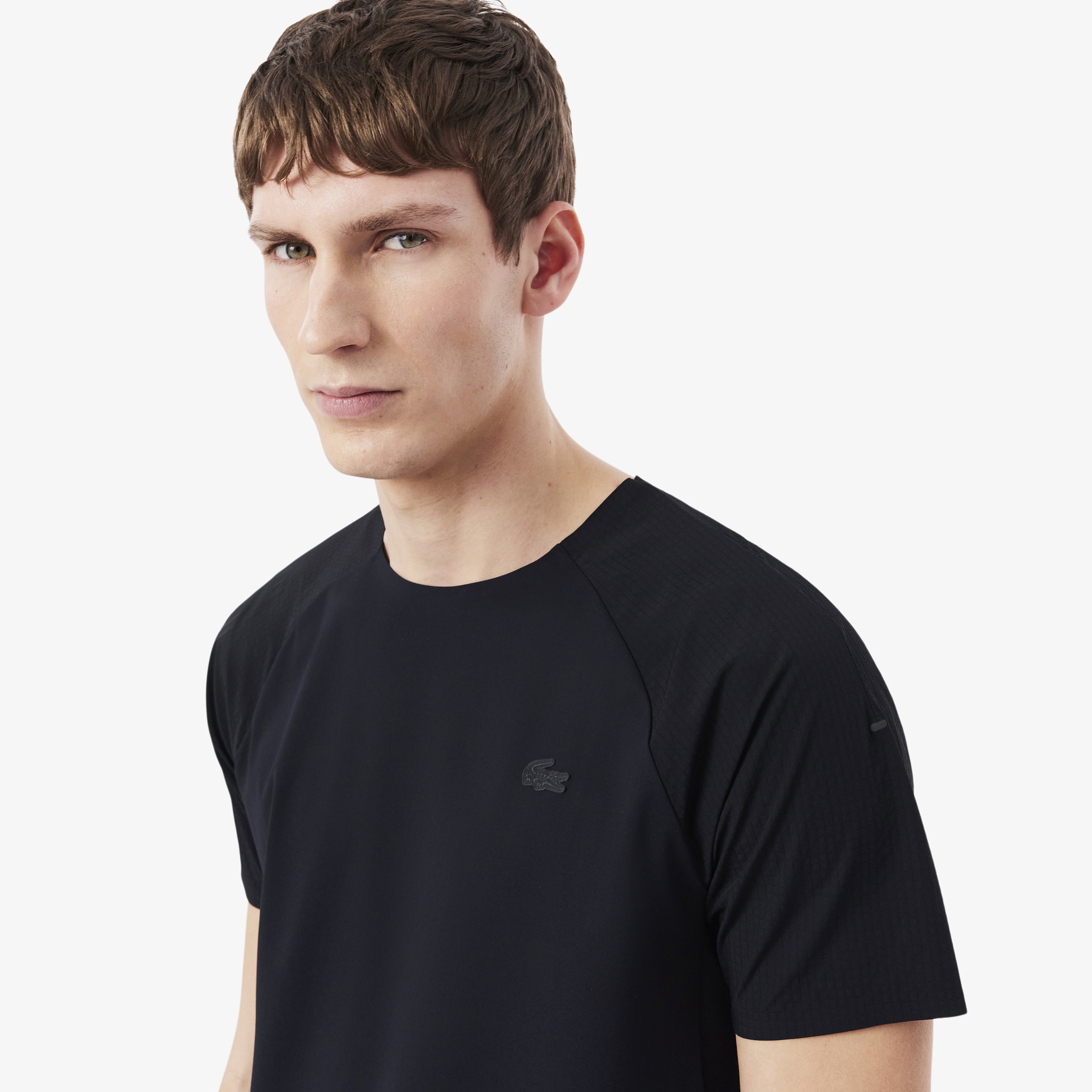 Erkek Classic Fit Bisiklet Yaka Siyah T-Shirt Erkek Classic Fit Bisiklet Yaka Siyah T-Shirt