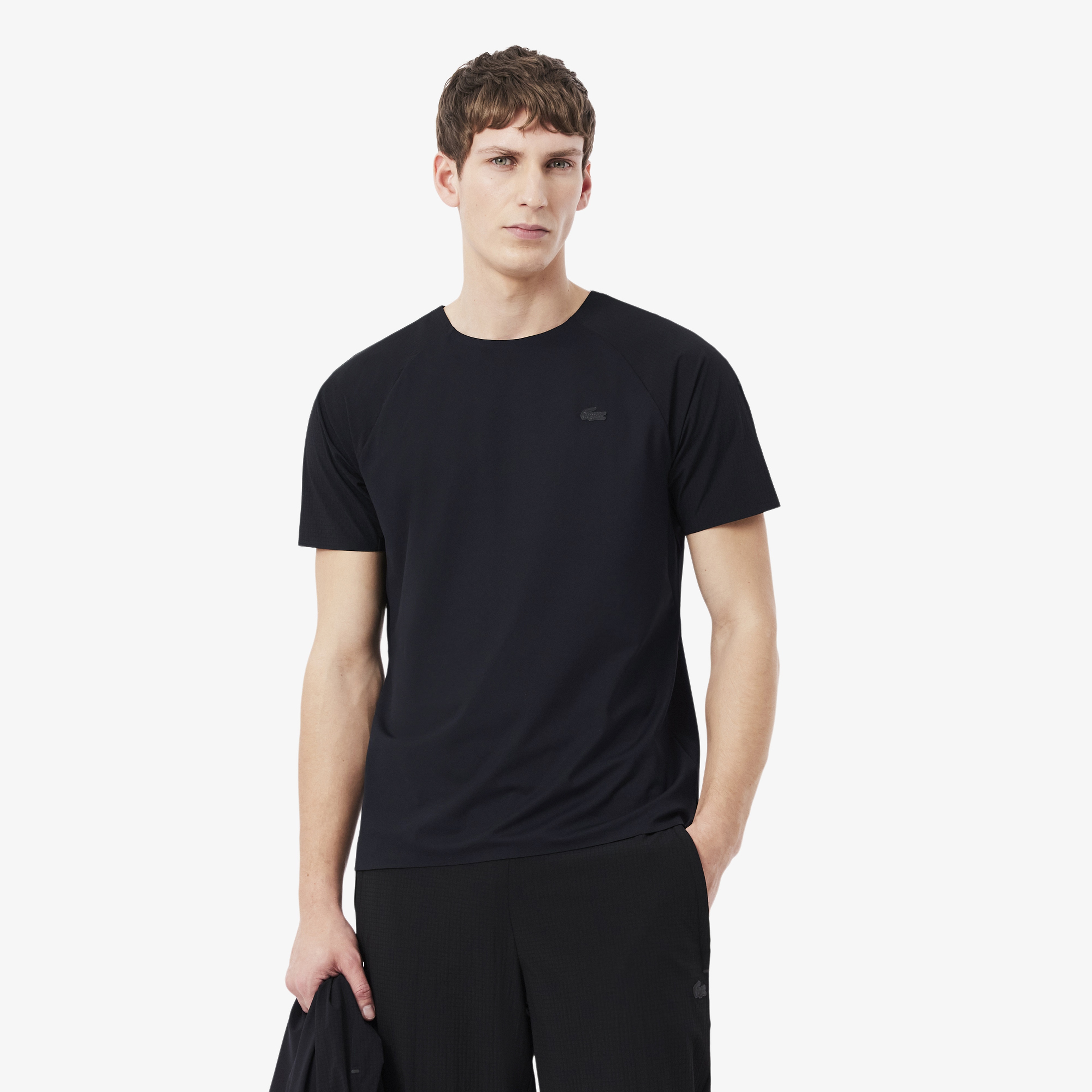 Erkek Classic Fit Bisiklet Yaka Siyah T-Shirt Erkek Classic Fit Bisiklet Yaka Siyah T-Shirt
