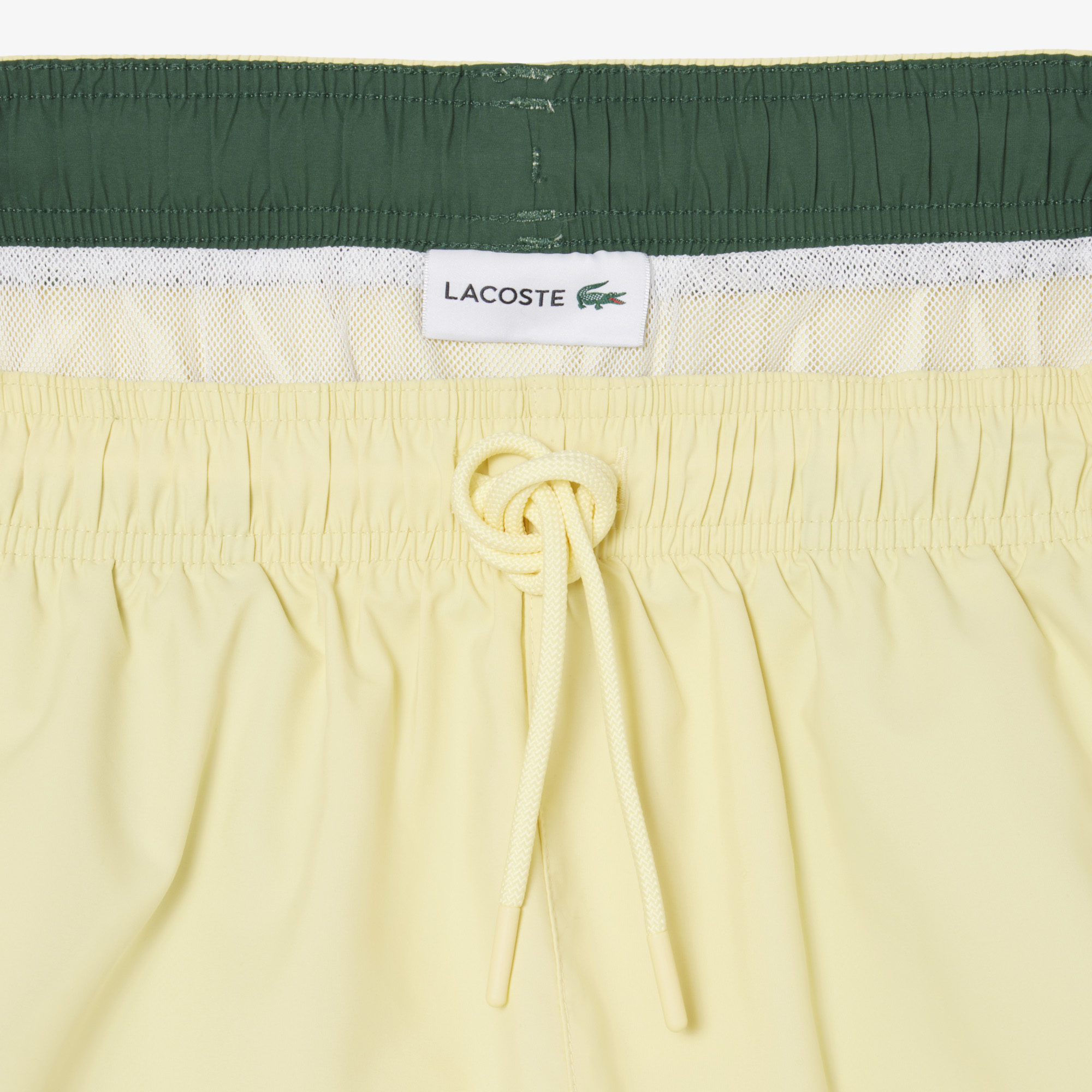Lacoste Erkek Sarı Deniz Şortu görsel 8