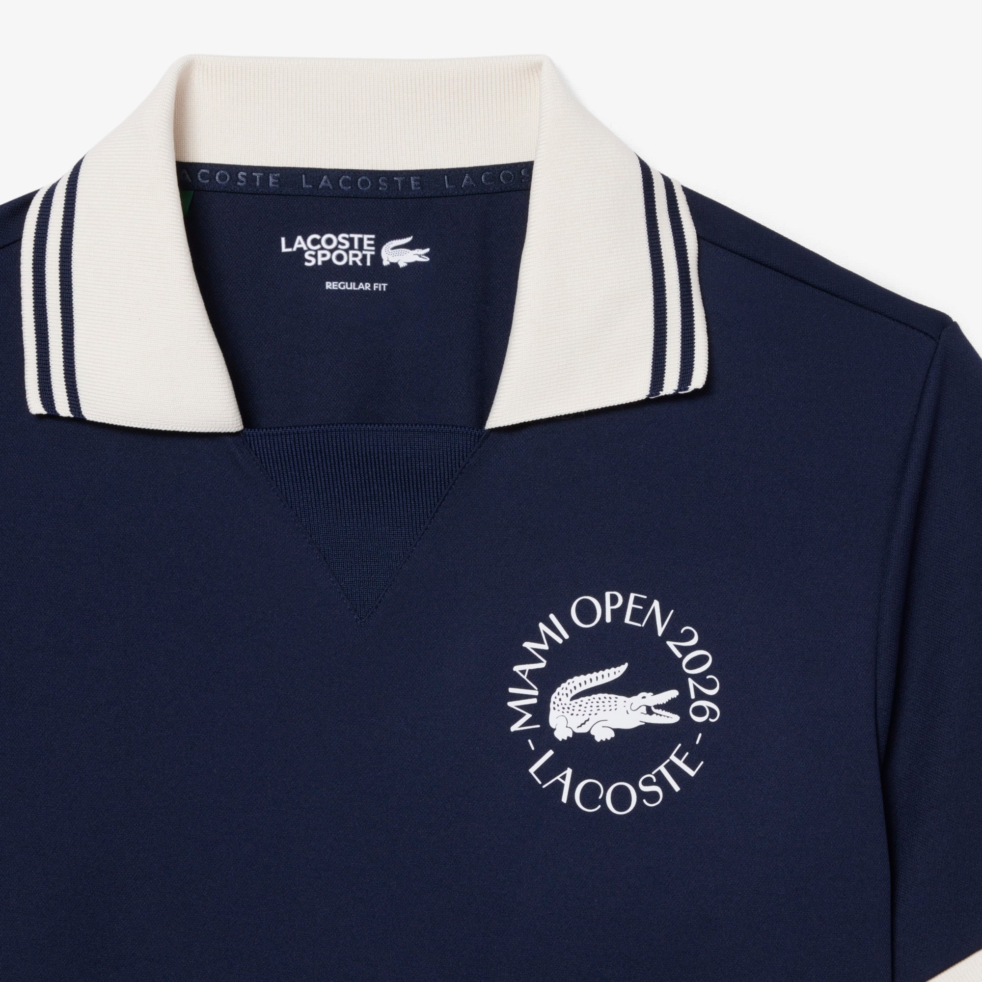 Erkek Regular Fit Baskılı Lacivert Polo