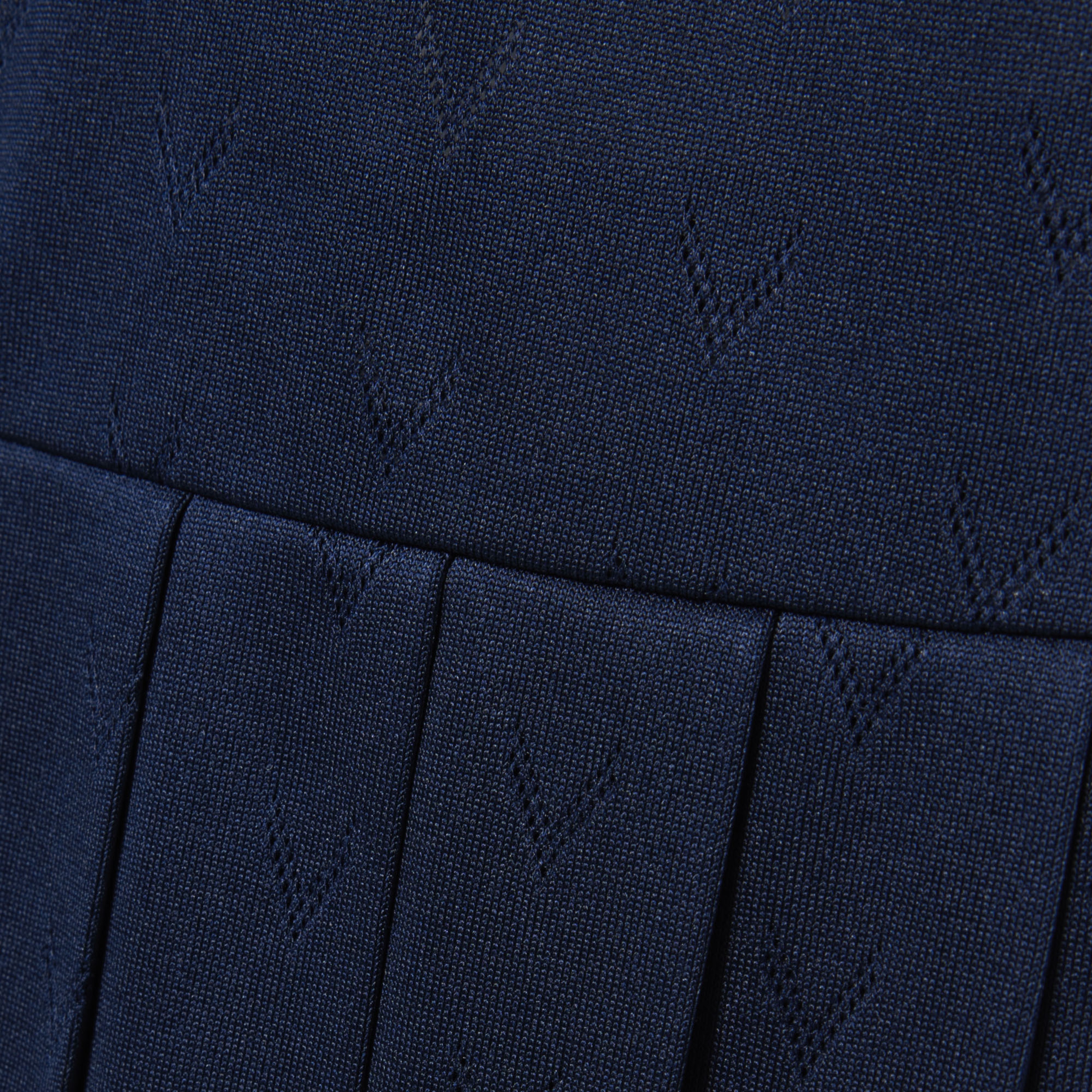 SPORT Kadın Slim Fit Kolsuz Polo Yaka Lacivert Elbise