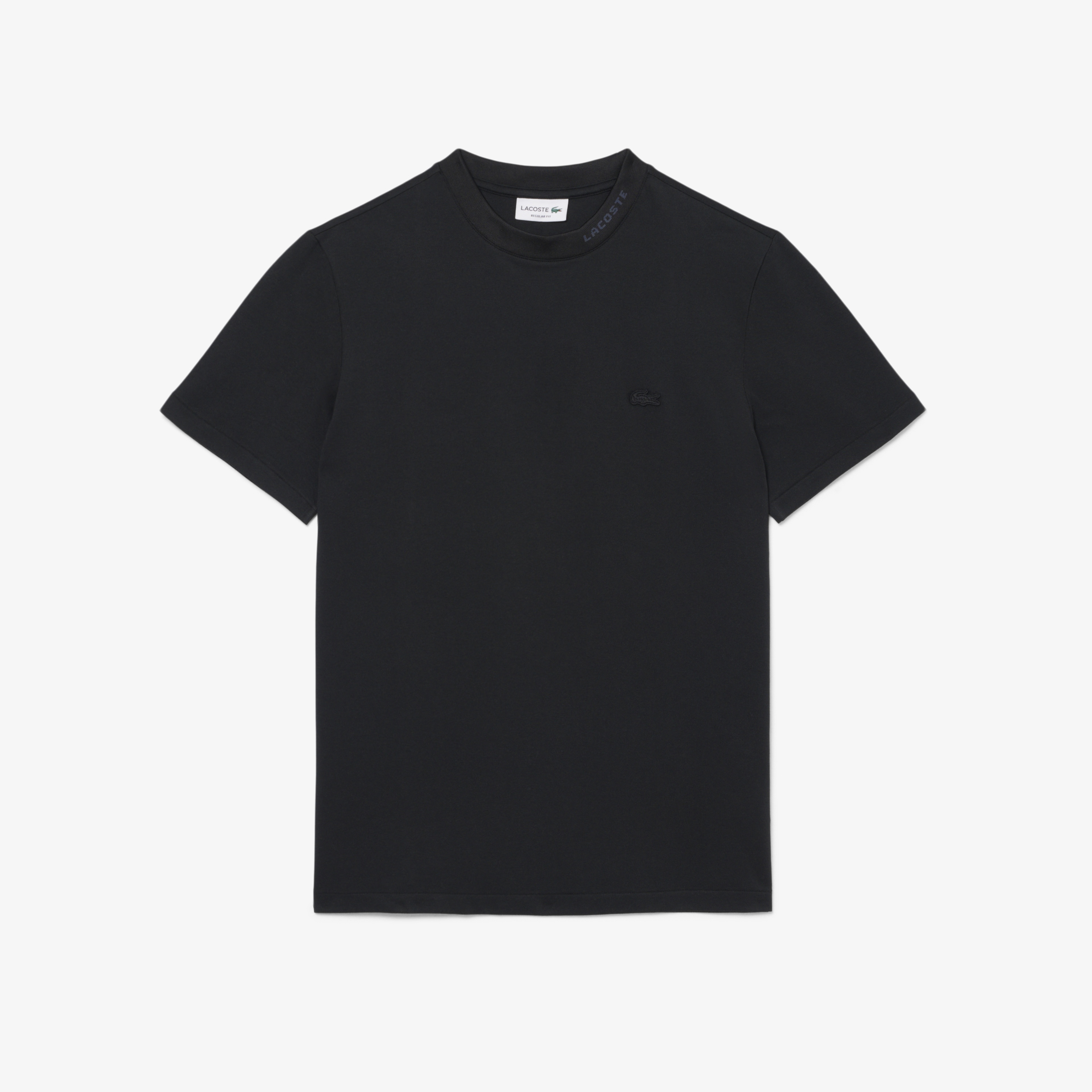 Erkek Regular Fit Bisiklet Yaka Siyah T-Shirt Erkek Regular Fit Bisiklet Yaka Siyah T-Shirt