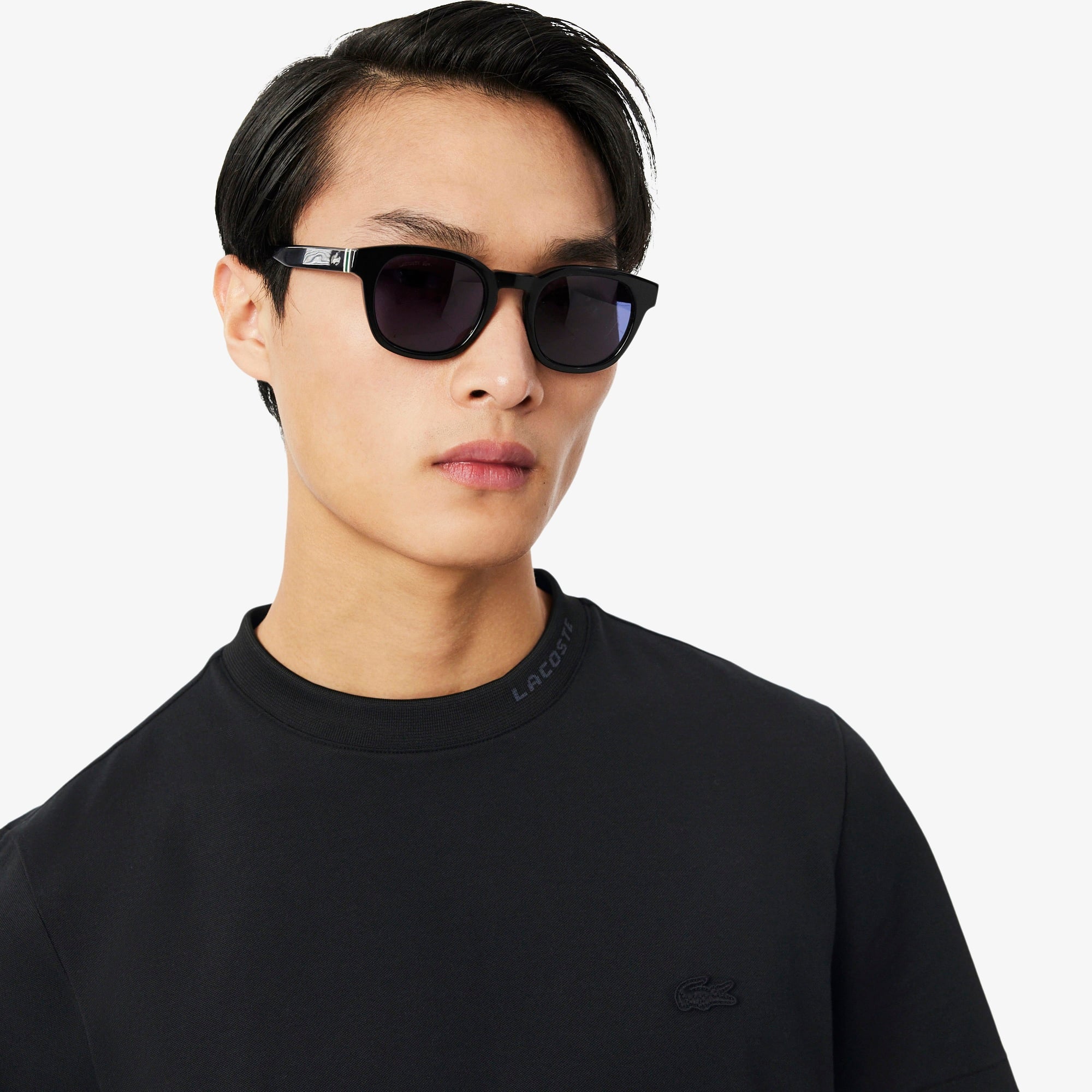 Erkek Regular Fit Bisiklet Yaka Siyah T-Shirt