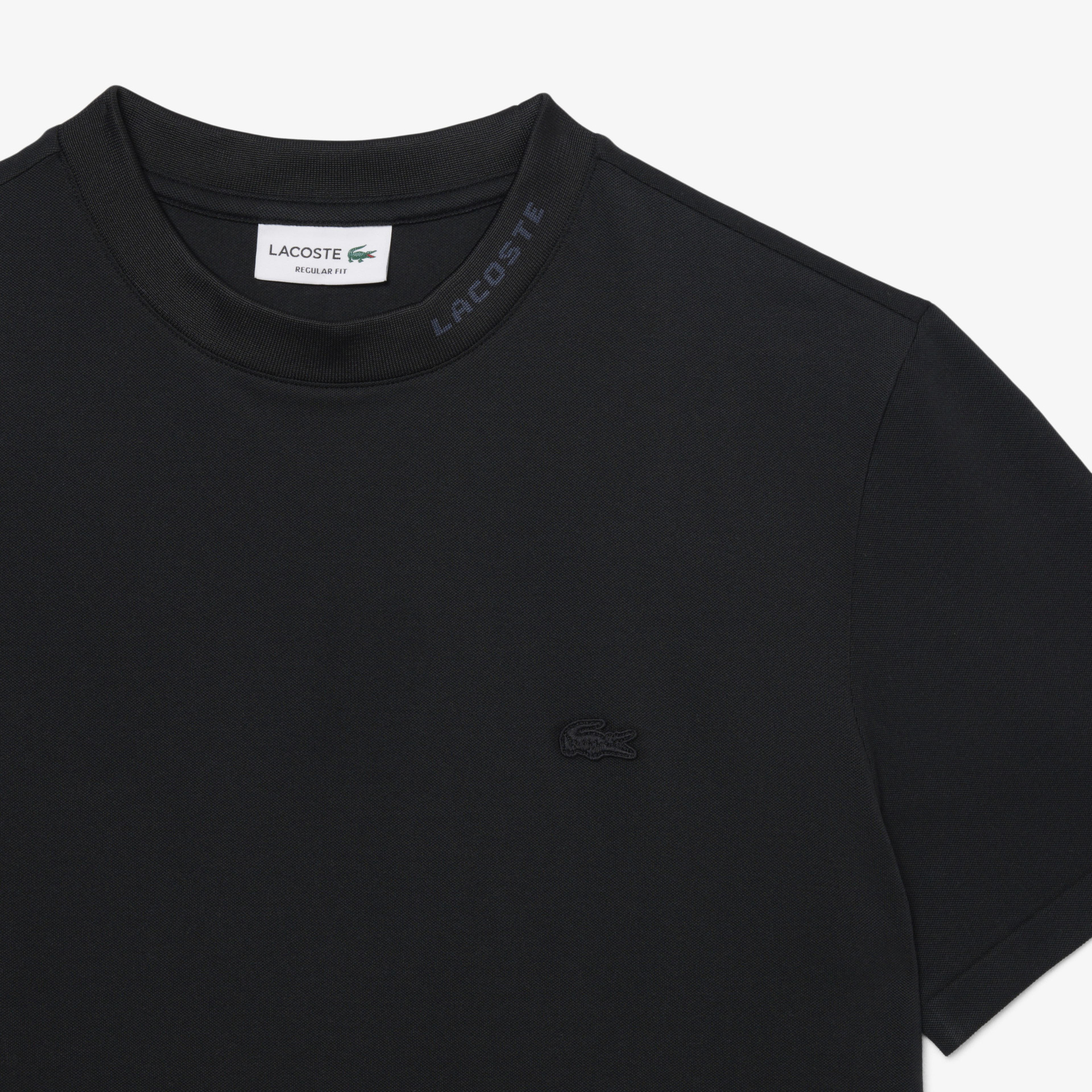 Erkek Regular Fit Bisiklet Yaka Siyah T-Shirt Erkek Regular Fit Bisiklet Yaka Siyah T-Shirt