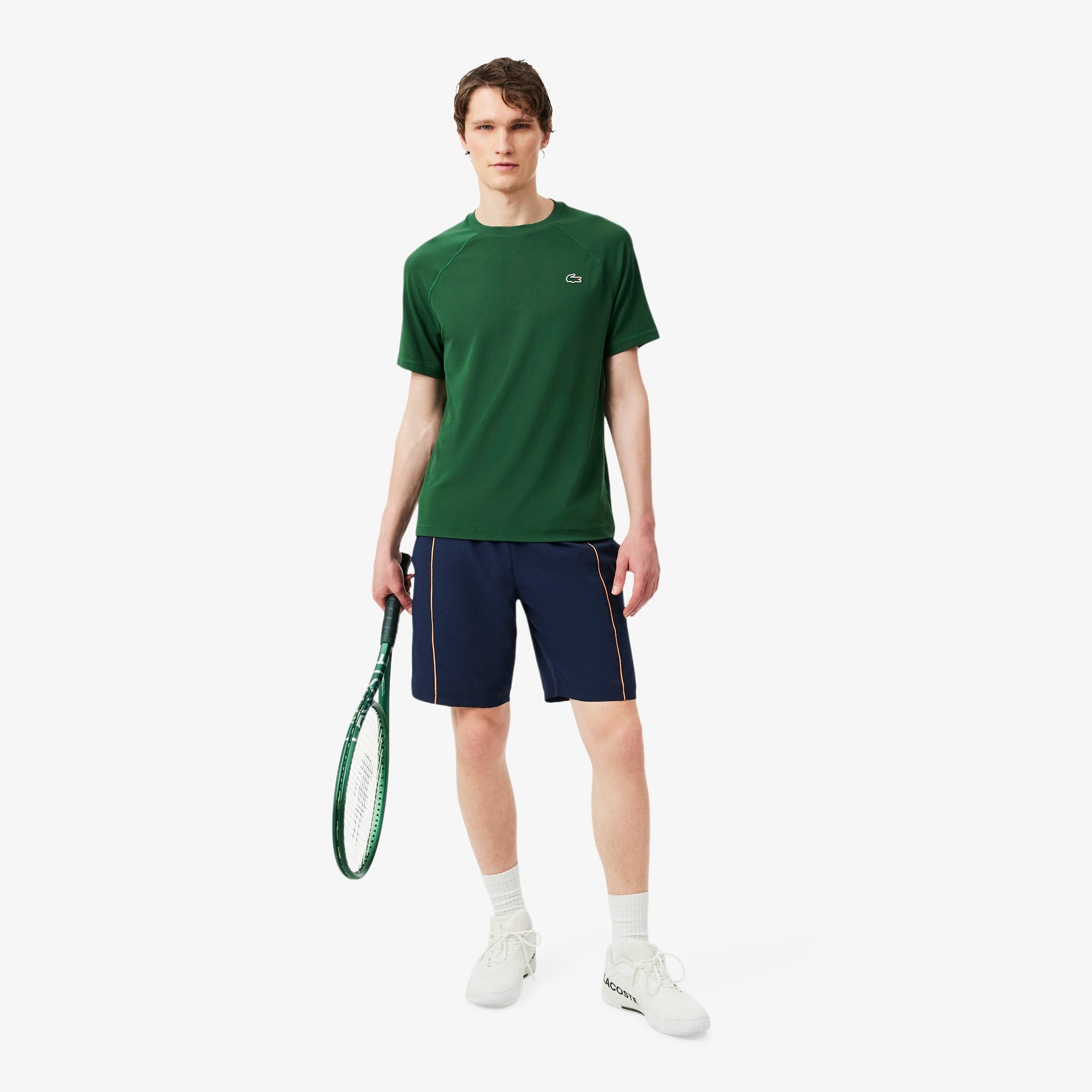 Erkek Regular Fit Baskılı Lacivert Şort