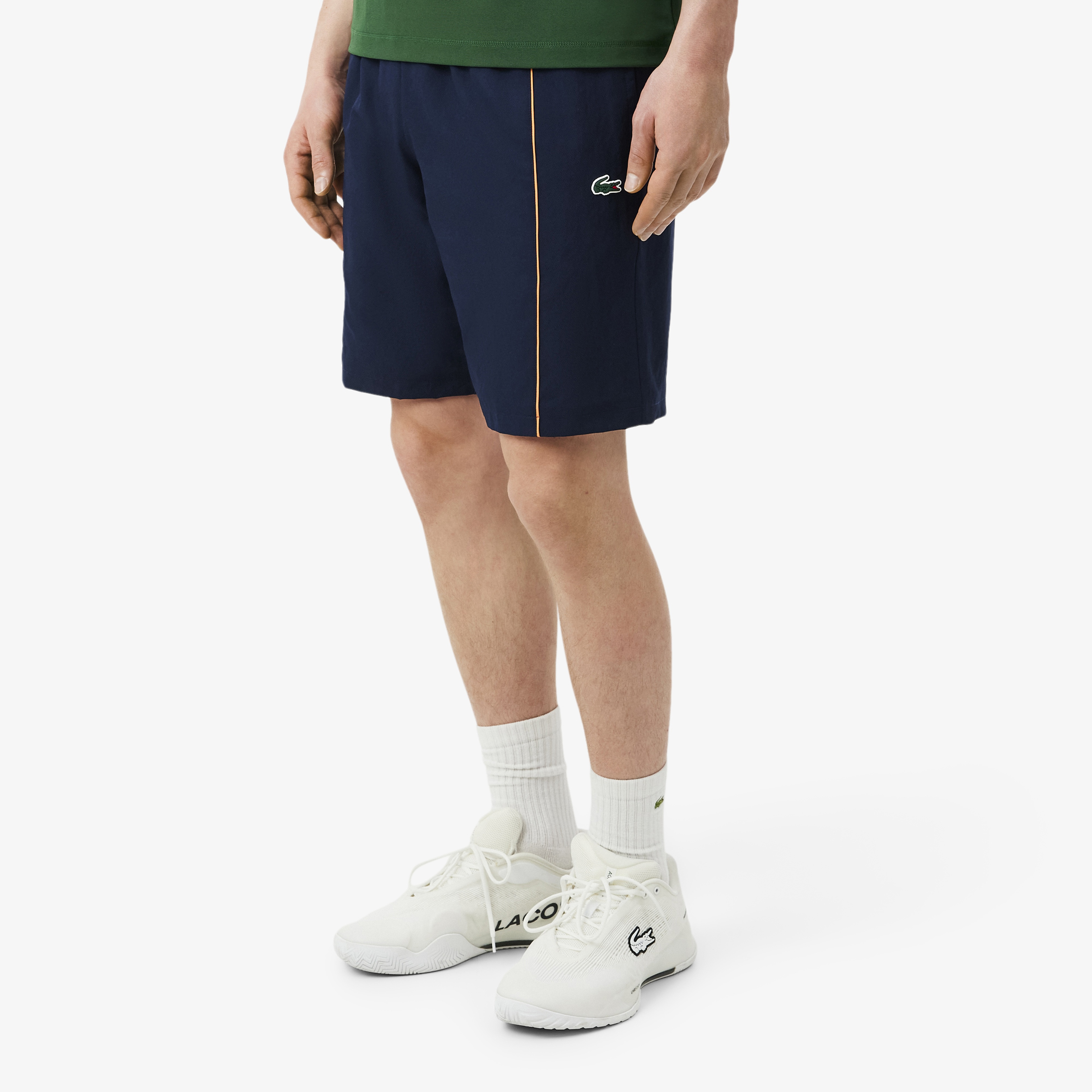 Erkek Regular Fit Baskılı Lacivert Şort Erkek Regular Fit Baskılı Lacivert Şort