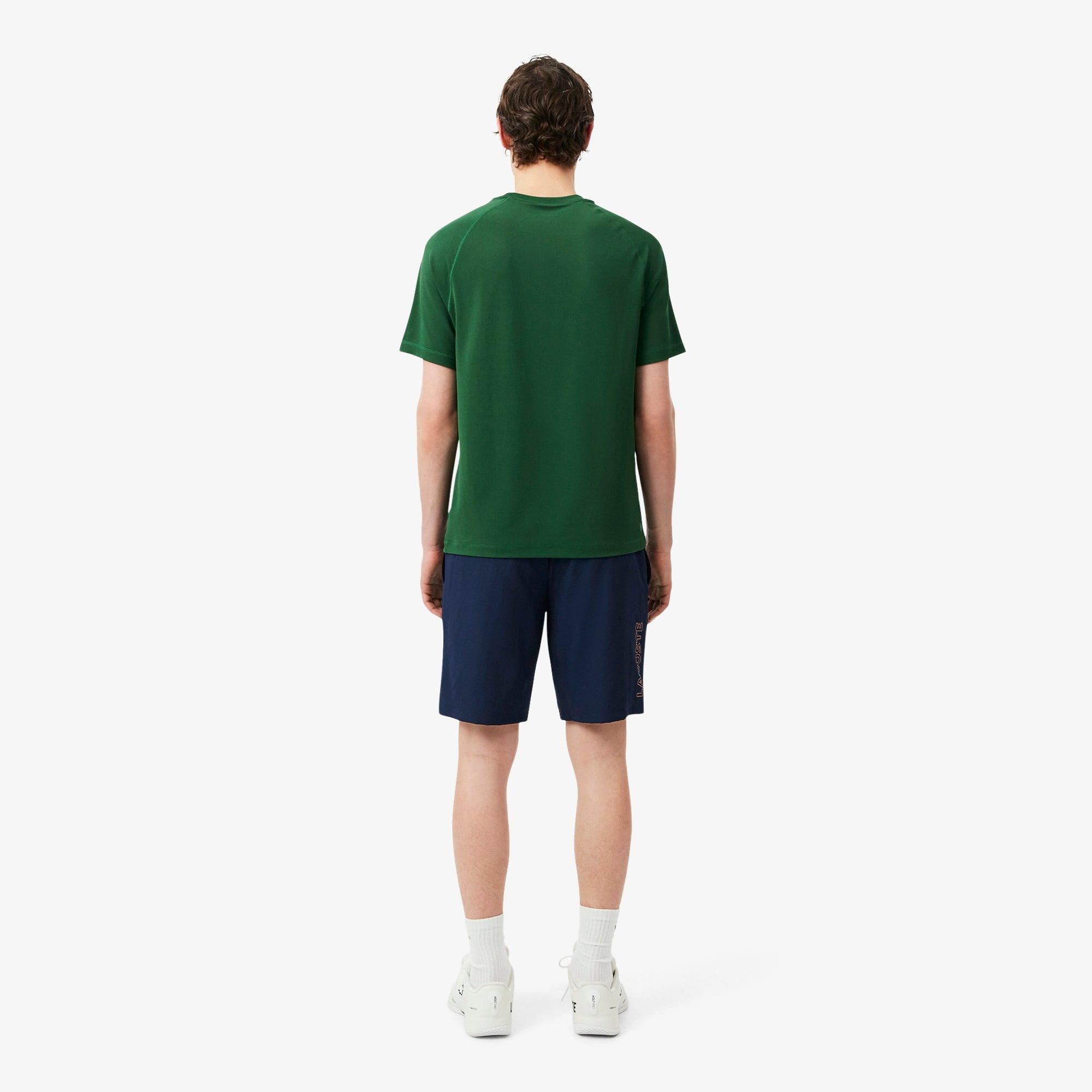 Erkek Regular Fit Baskılı Lacivert Şort