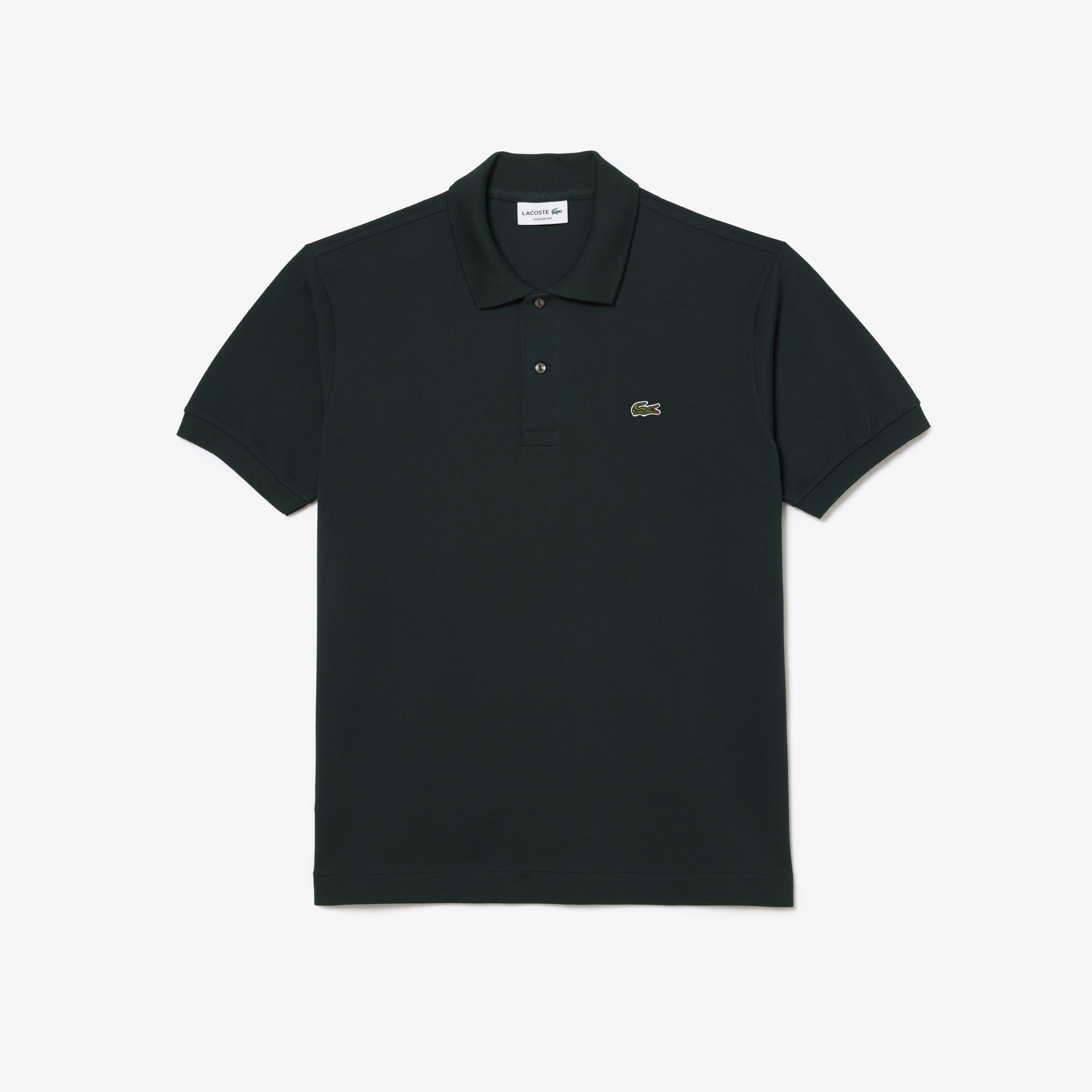 Lacoste L.12.12 Erkek Classic Fit Koyu Yeşil Polo görsel 5