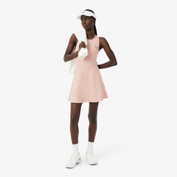Kadın Kolsuz Bisiklet Yaka Ultra Dry Pembe Elbise Pembe
