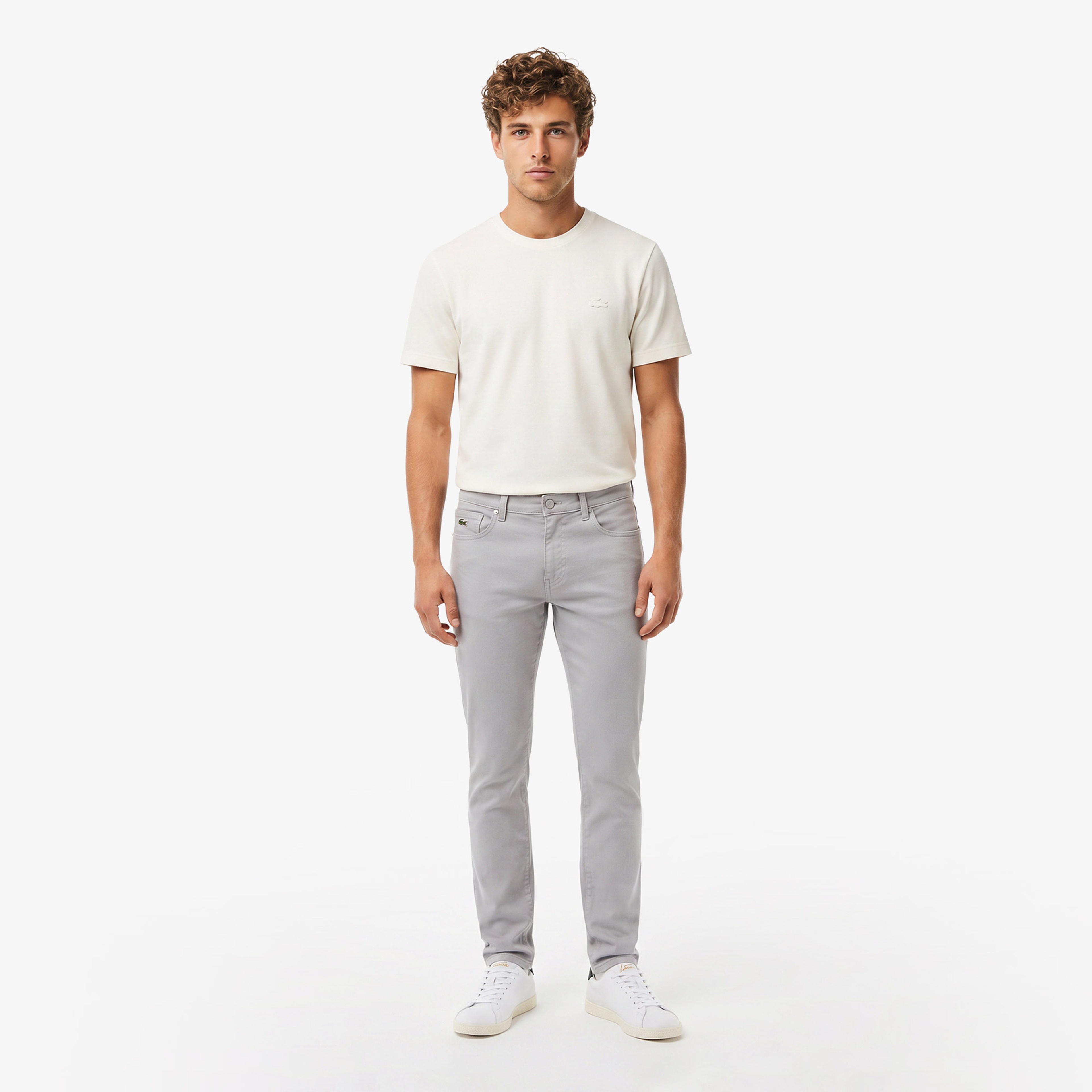 Erkek Slim Fit Gri Jean Pantolon Erkek Slim Fit Gri Jean Pantolon