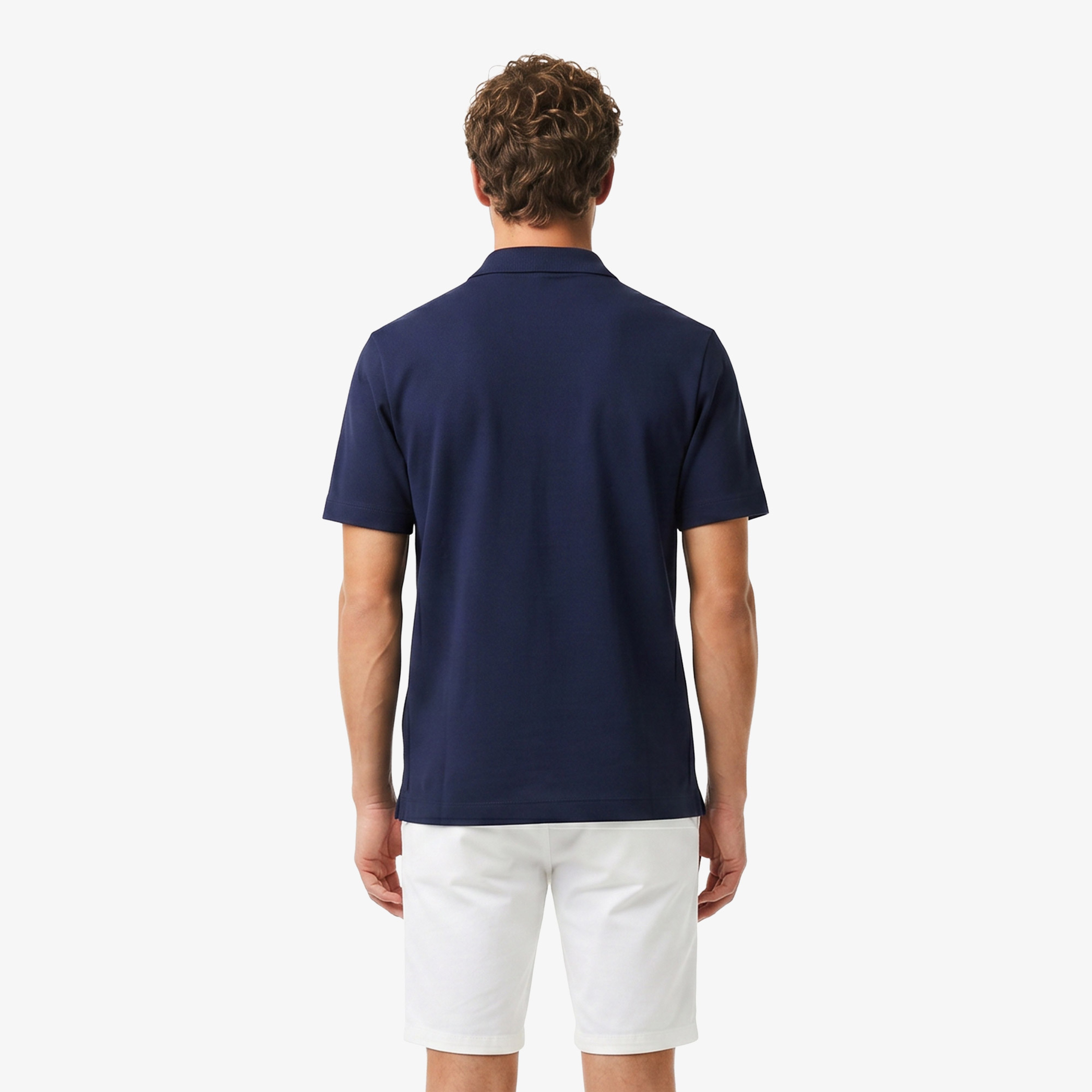 Erkek Relaxed Fit Kısa Kollu Lacivert Gömlek