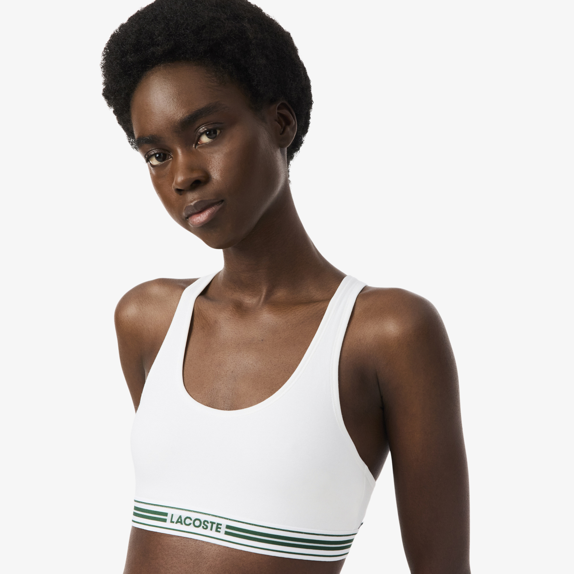 Lacoste Kadın Beyaz Bra görsel 2