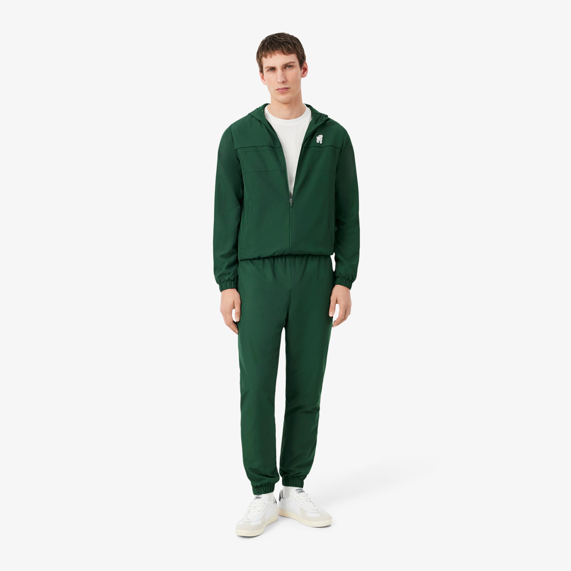 Lacoste x Novak Djokovic The GOAT Erkek Regular Fit Kapüşonlu