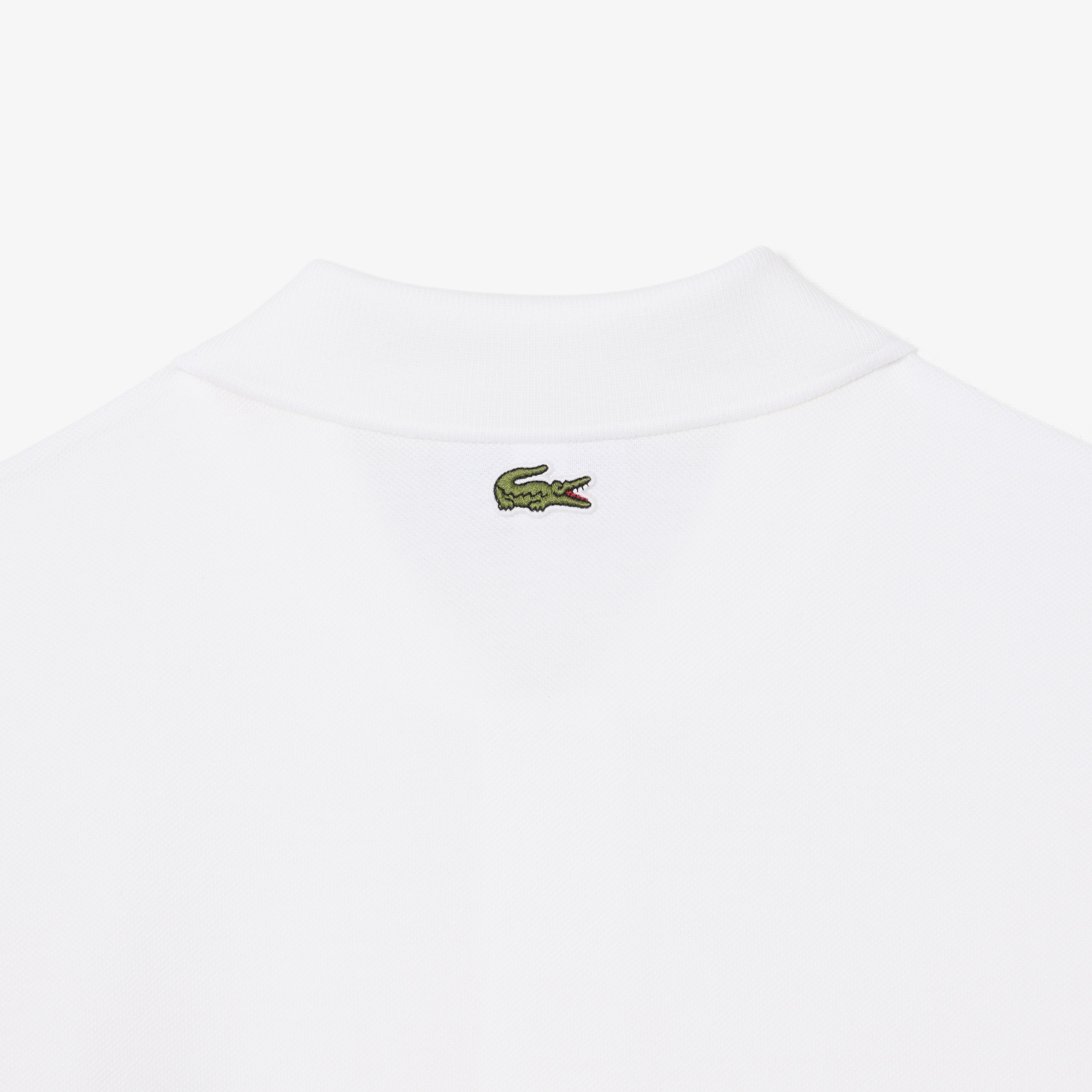 Lacoste x Novak Djokovic The GOAT Erkek Classic Fit Beyaz Polo Lacoste x Novak Djokovic The GOAT Erkek Classic Fit Beyaz Polo