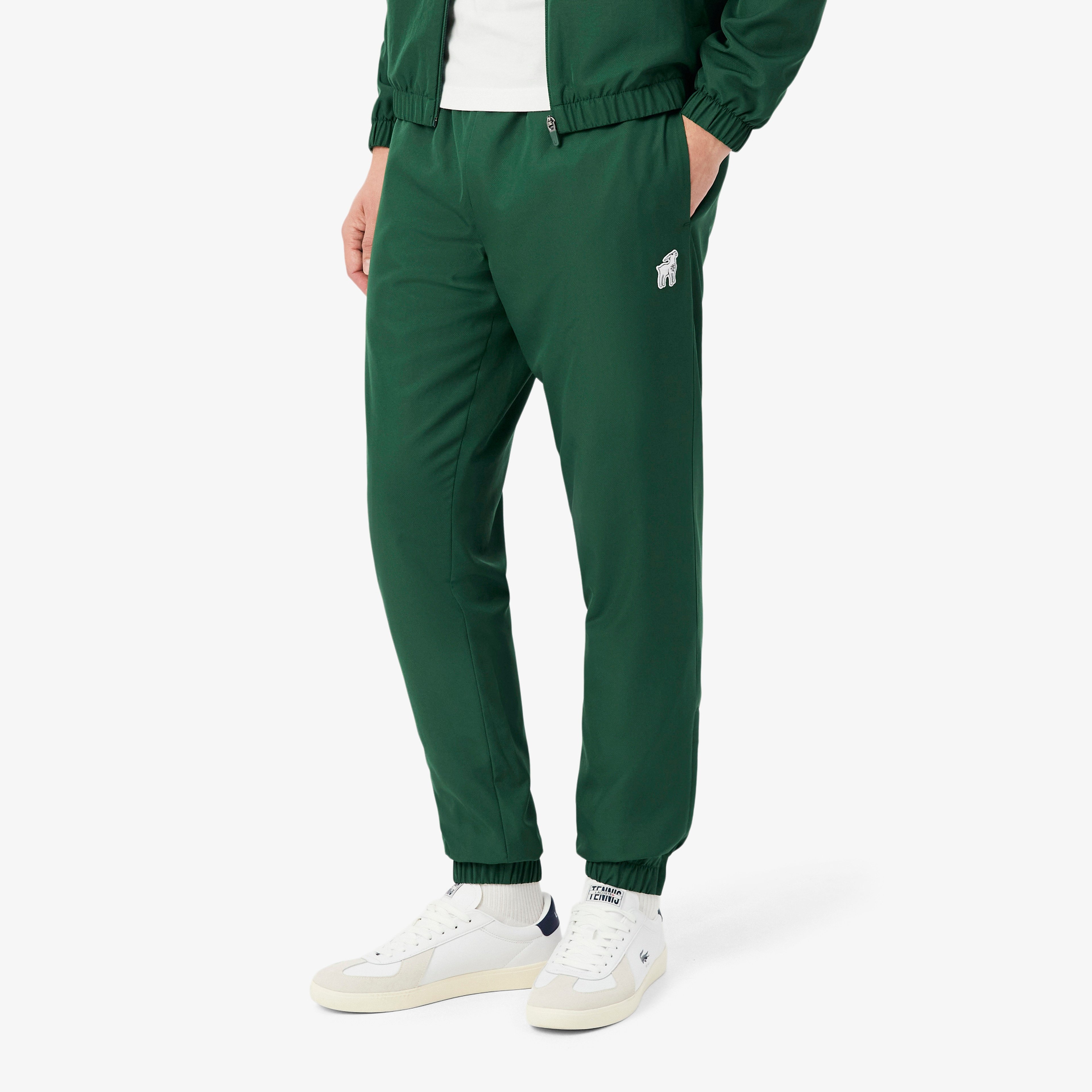 Lacoste x Novak Djokovic The GOAT Erkek Regular Fit Yeşil Eşofman Altı Lacoste x Novak Djokovic The GOAT Erkek Regular Fit Yeşil Eşofman Altı