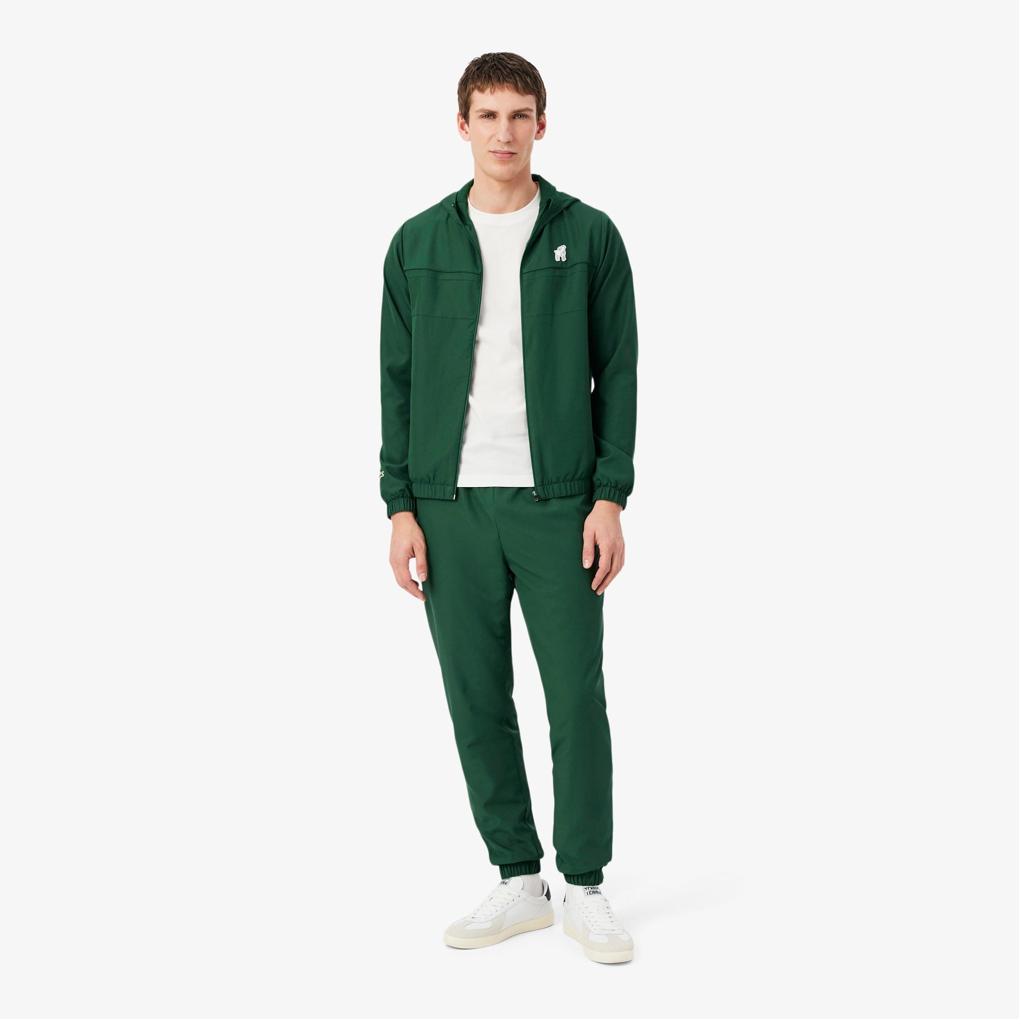 Lacoste x Novak Djokovic The GOAT Erkek Regular Fit Yeşil Eşofman Altı