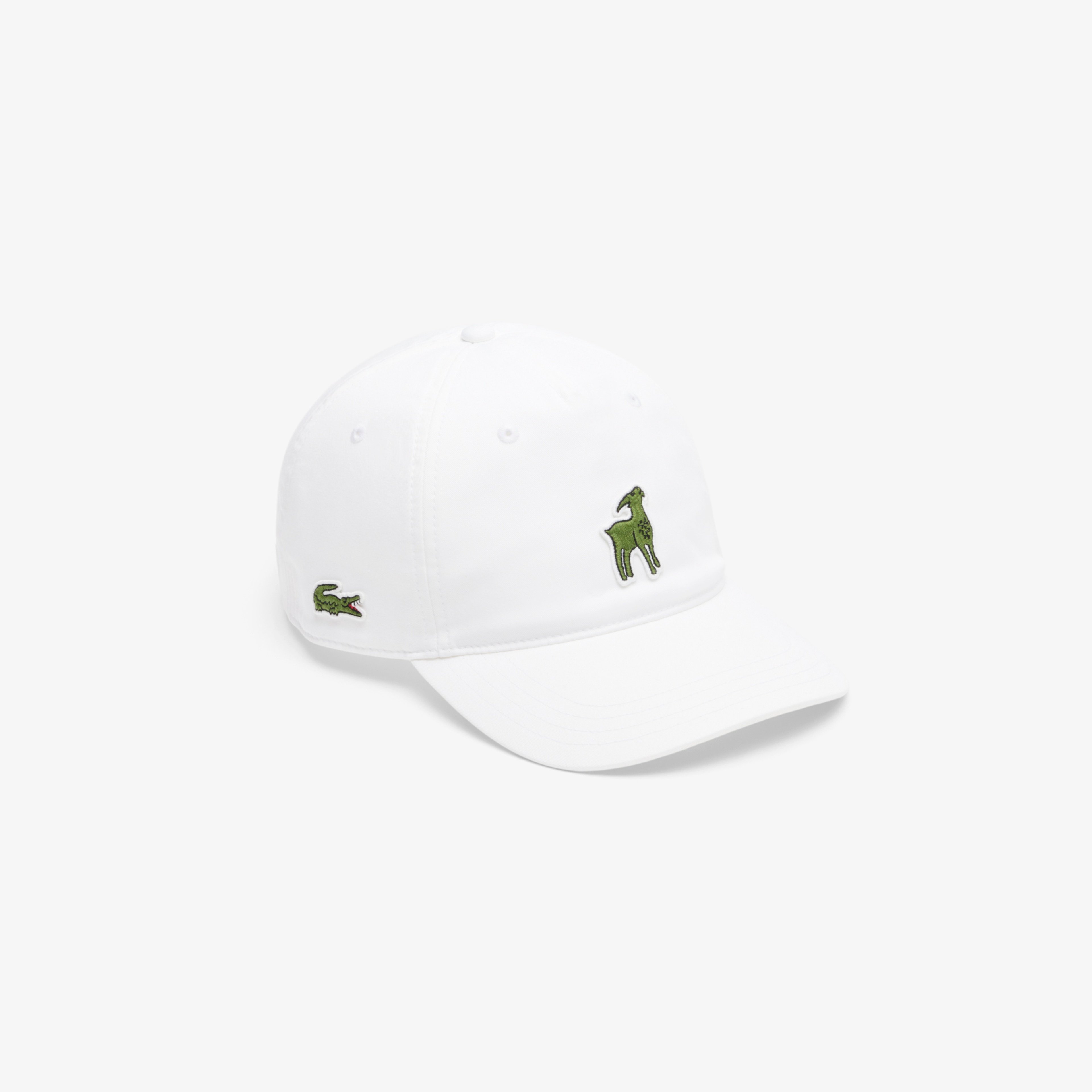 Lacoste x Novak Djokovic The GOAT Erkek Beyaz Şapka Lacoste x Novak Djokovic The GOAT Erkek Beyaz Şapka