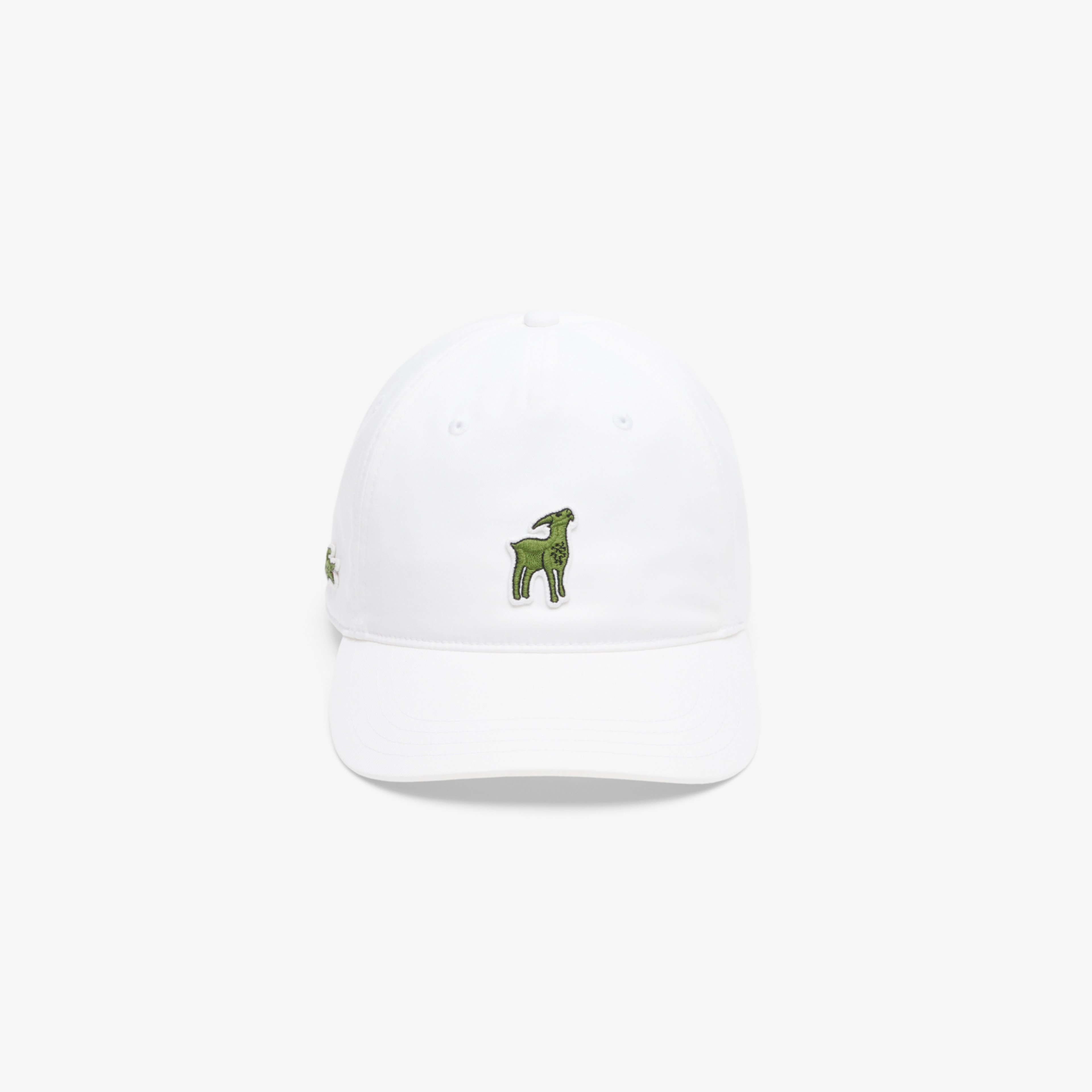 Lacoste x Novak Djokovic The GOAT Erkek Beyaz Şapka Lacoste x Novak Djokovic The GOAT Erkek Beyaz Şapka
