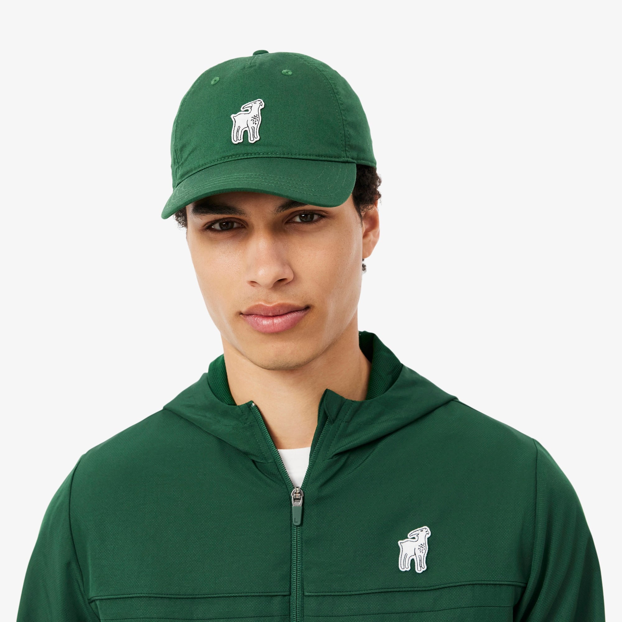 Lacoste x Novak Djokovic The GOAT Erkek Yeşil Şapka
